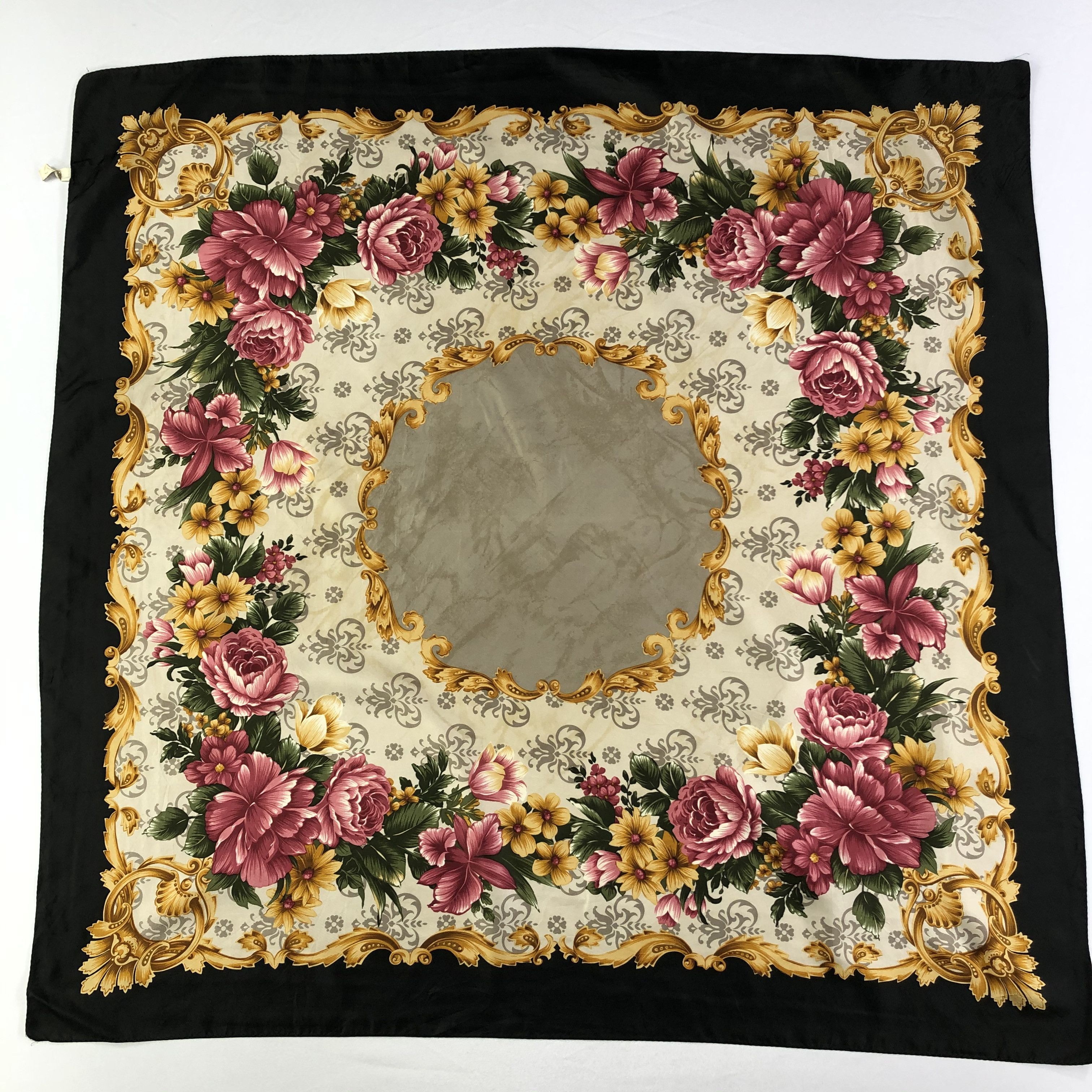 Vintage Vintage Silk Scarf Size ONE SIZE - 2 Thumbnail