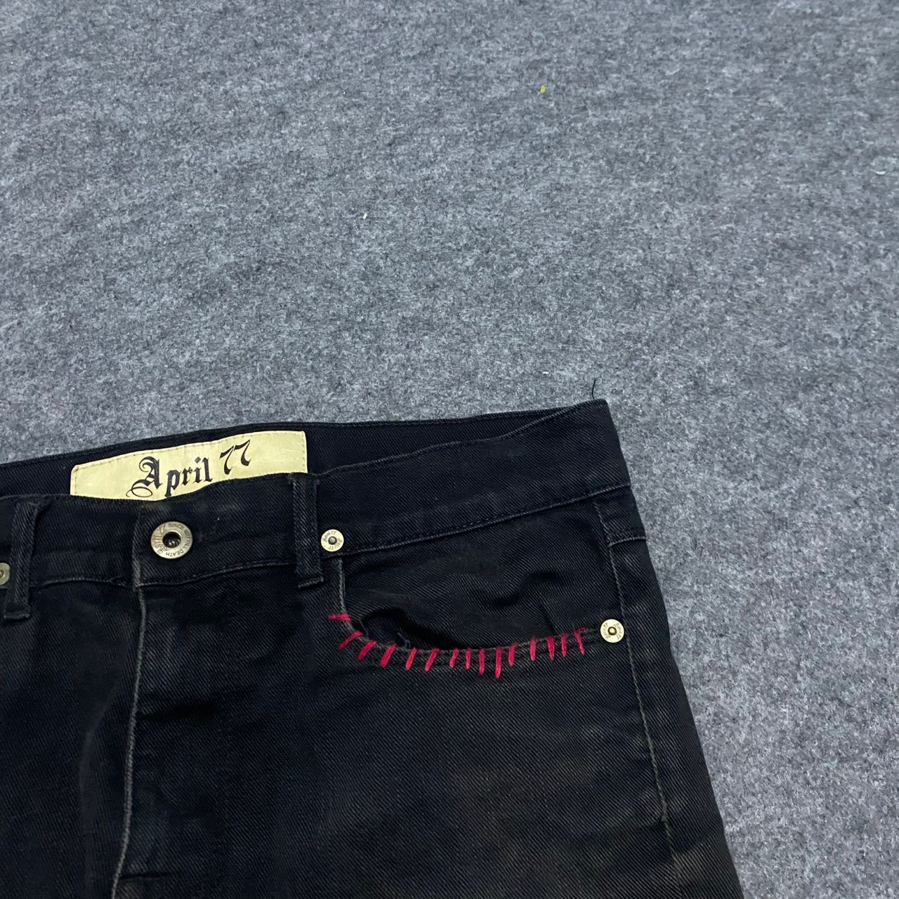 April 77 Vintage April 77 Operation IVY Punk Distressed Denim Size US 32 / EU 48 - 8 Thumbnail
