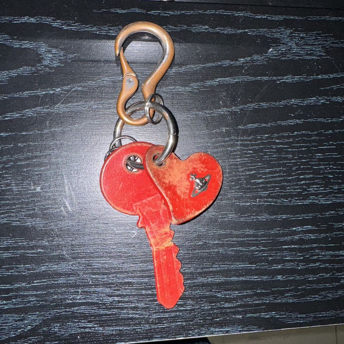 Vivienne Westwood vivienne westwood red heart and key keychain Size ONE SIZE - 1 Thumbnail