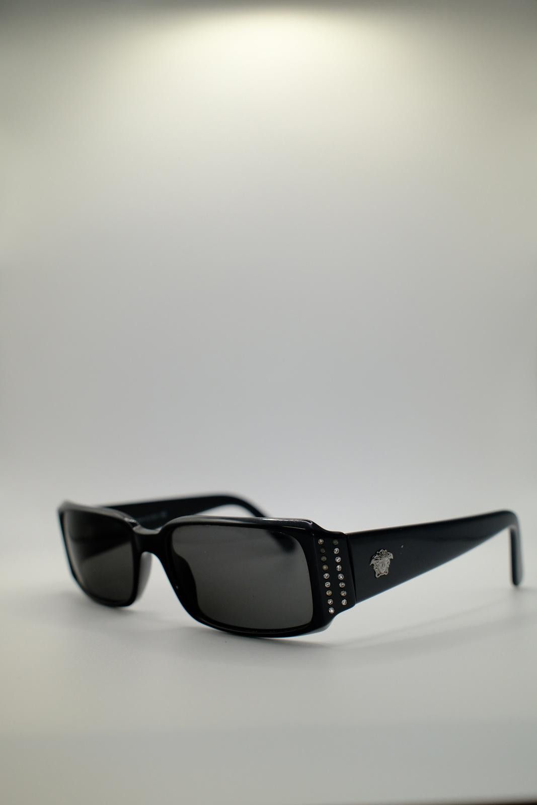 Versace 90s Versace Rectangular Frame Jewel Side Medusa Sunglass Size ONE SIZE - 2 Thumbnail