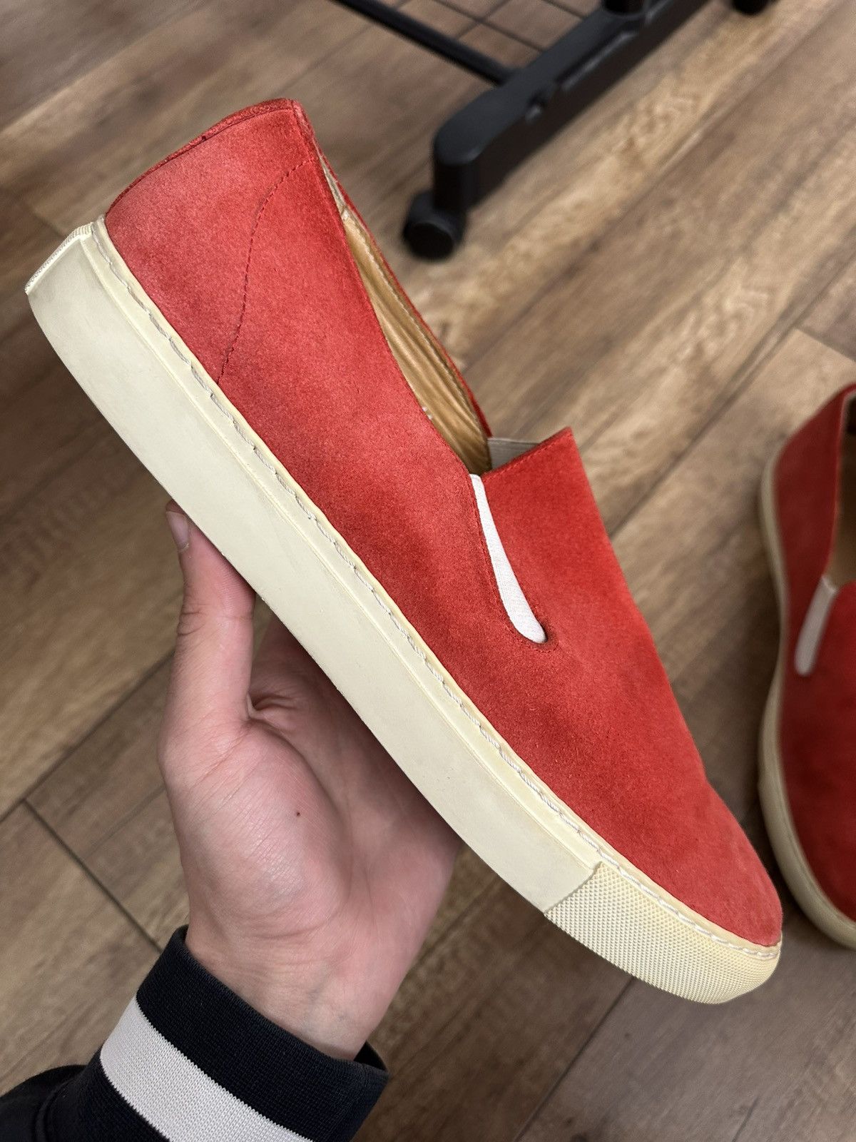 Comme des Garcons SHIRT Comme Des Garcons SHIRT Slip On Suede Shoes Size US 11 / EU 44 - 11 Thumbnail