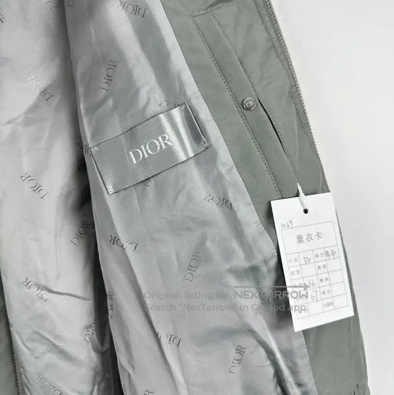 Dior Dior Gray Cotton Men's Outerwear Jacket . Size US XL / EU 56 / 4 - 4 Thumbnail