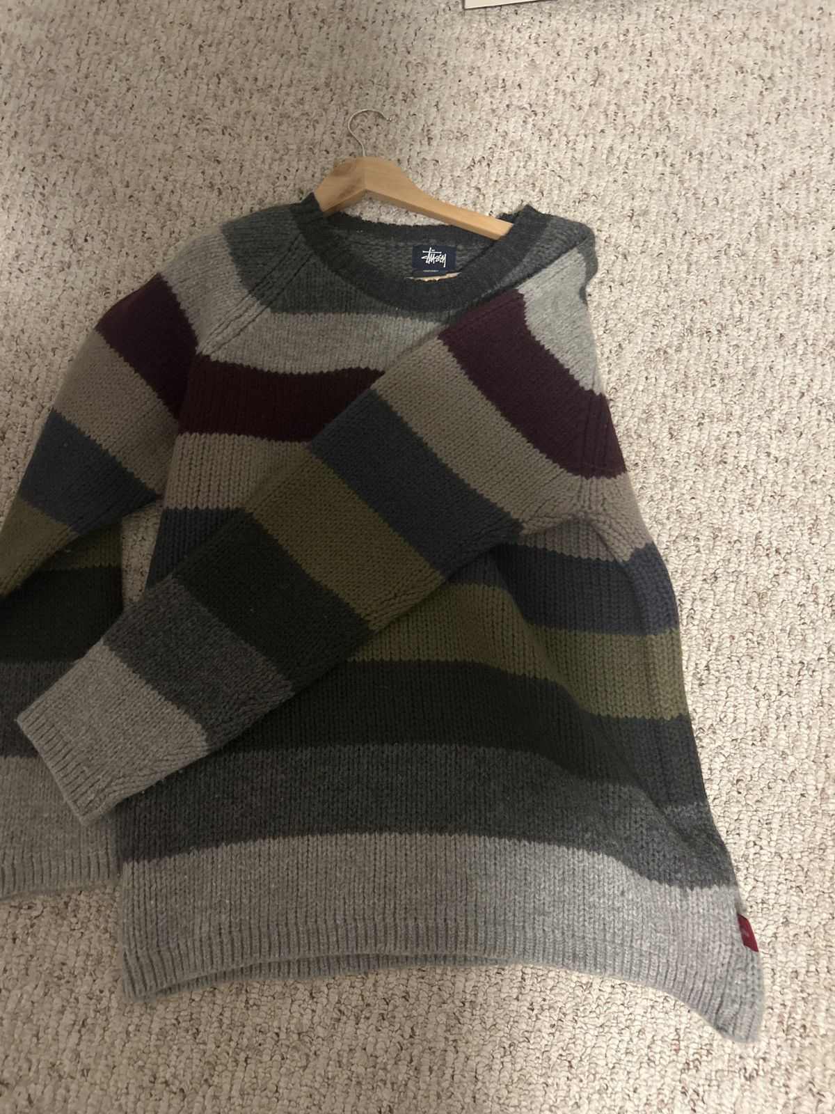 Stussy knit sweater