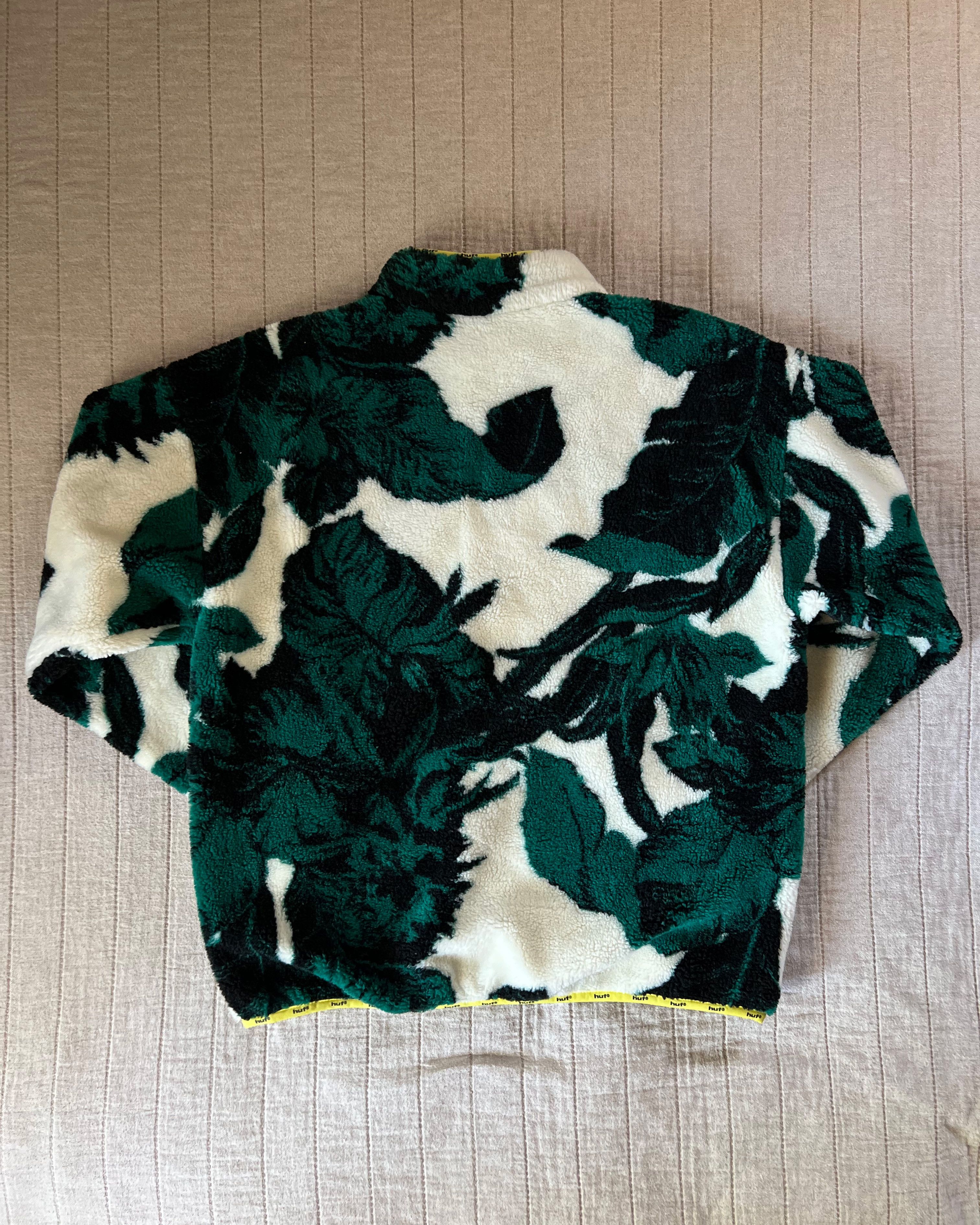 Huf HUF Floral Fleece Zip Size US M / EU 48-50 / 2 - 2 Thumbnail