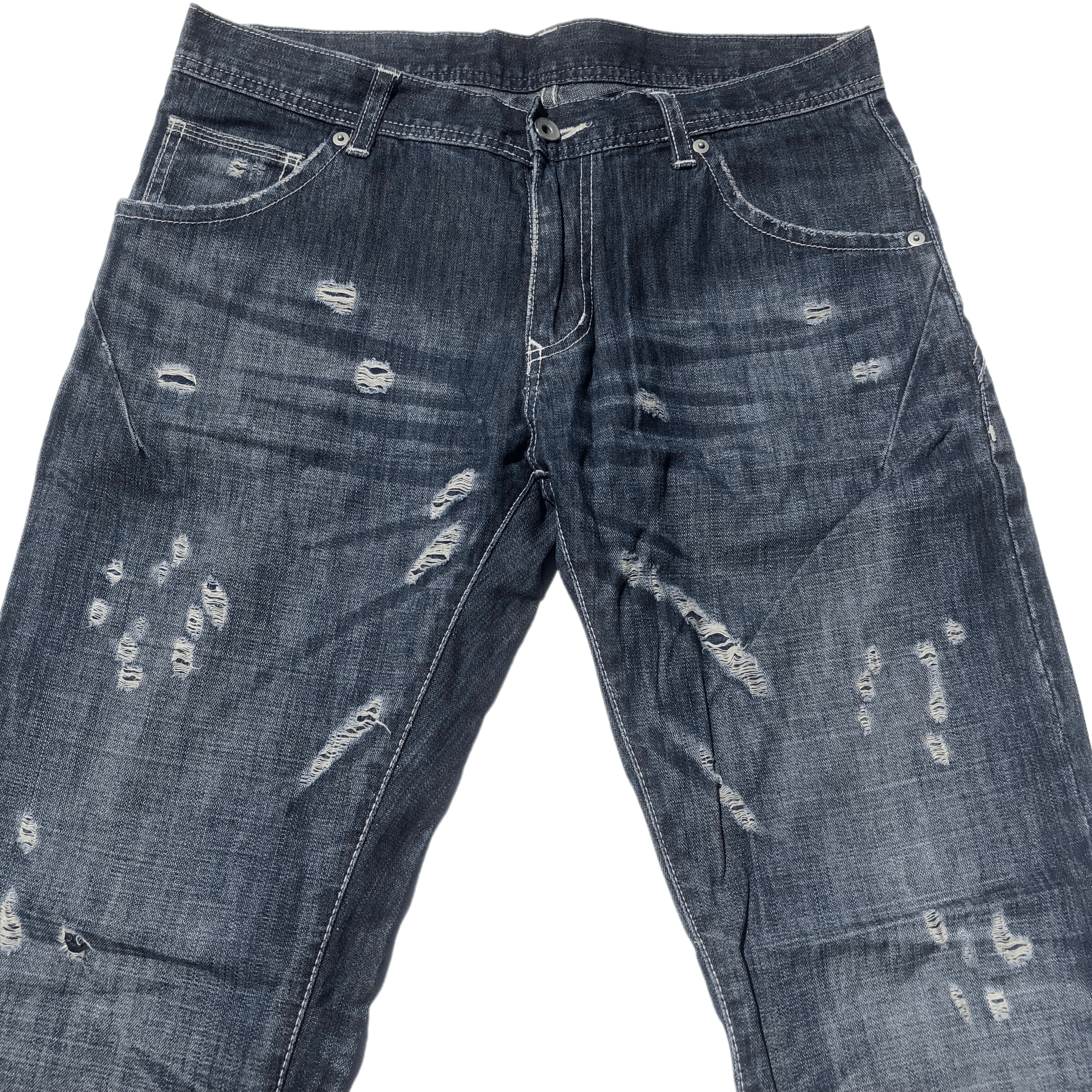 Issey Miyake × Tete Homme Vintage 90s Tete Homme x Issey Miyake Denim Size US 34 / EU 50 - 3 Thumbnail