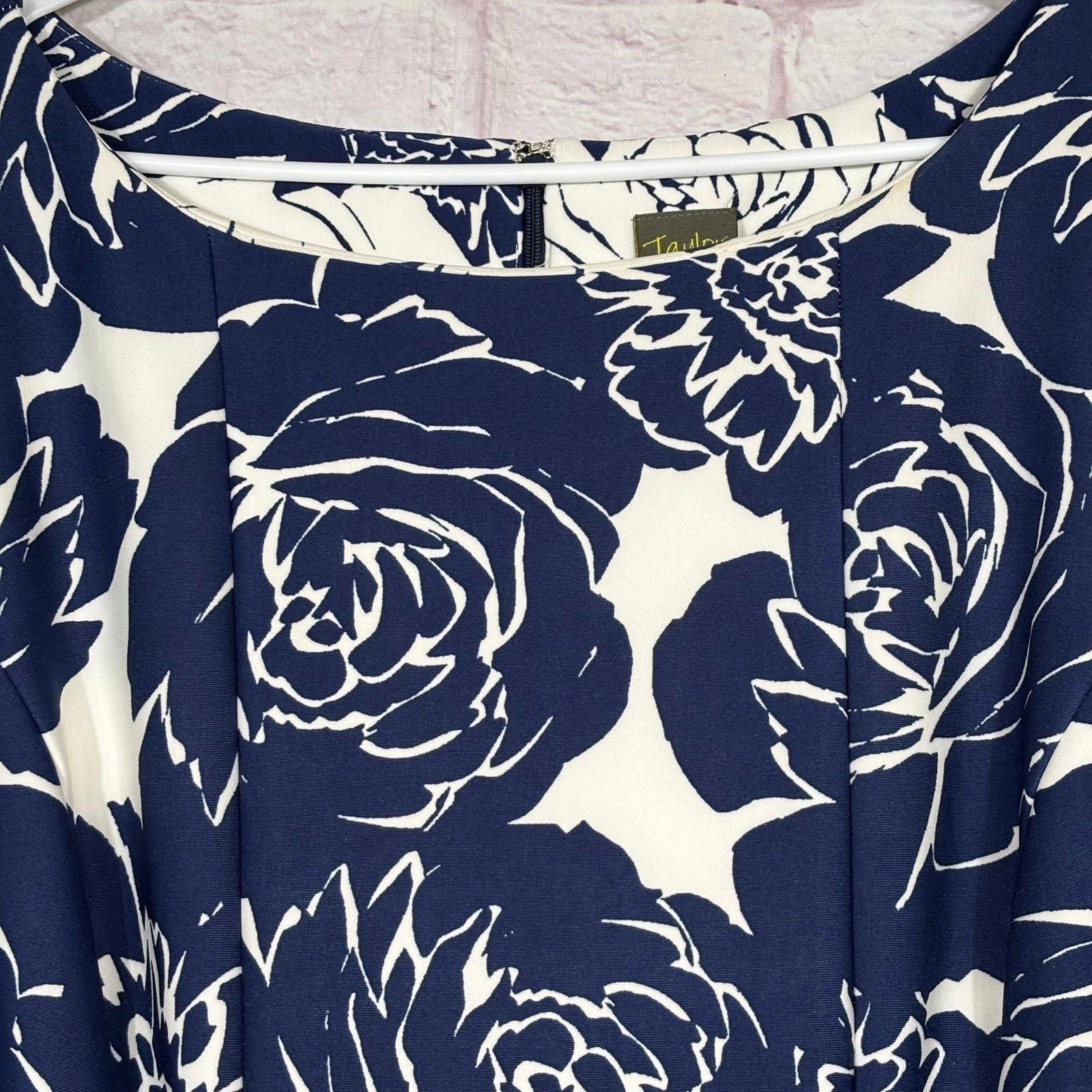 Ann Taylor Taylor Floral Sleeveless Dress Size 20 Size XXL / US 16-18 / IT 52-54 - 5 Thumbnail