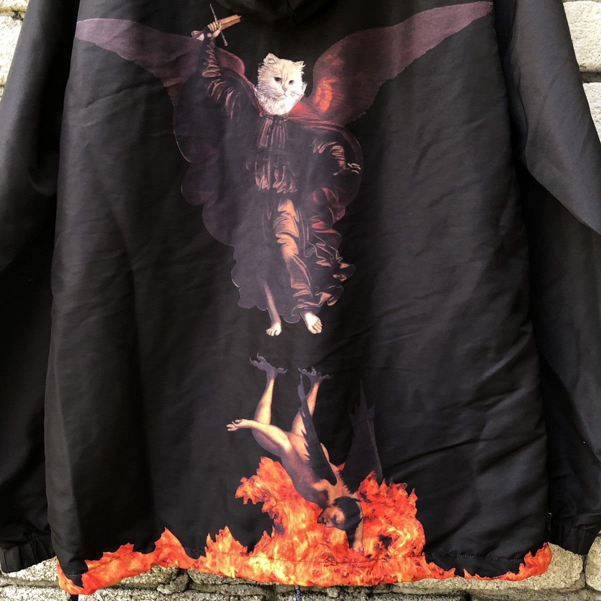 RIPNDIP RIPNDIP Hell Pit Hooded Coach Jacket Size US M / EU 48-50 / 2 - 8 Thumbnail