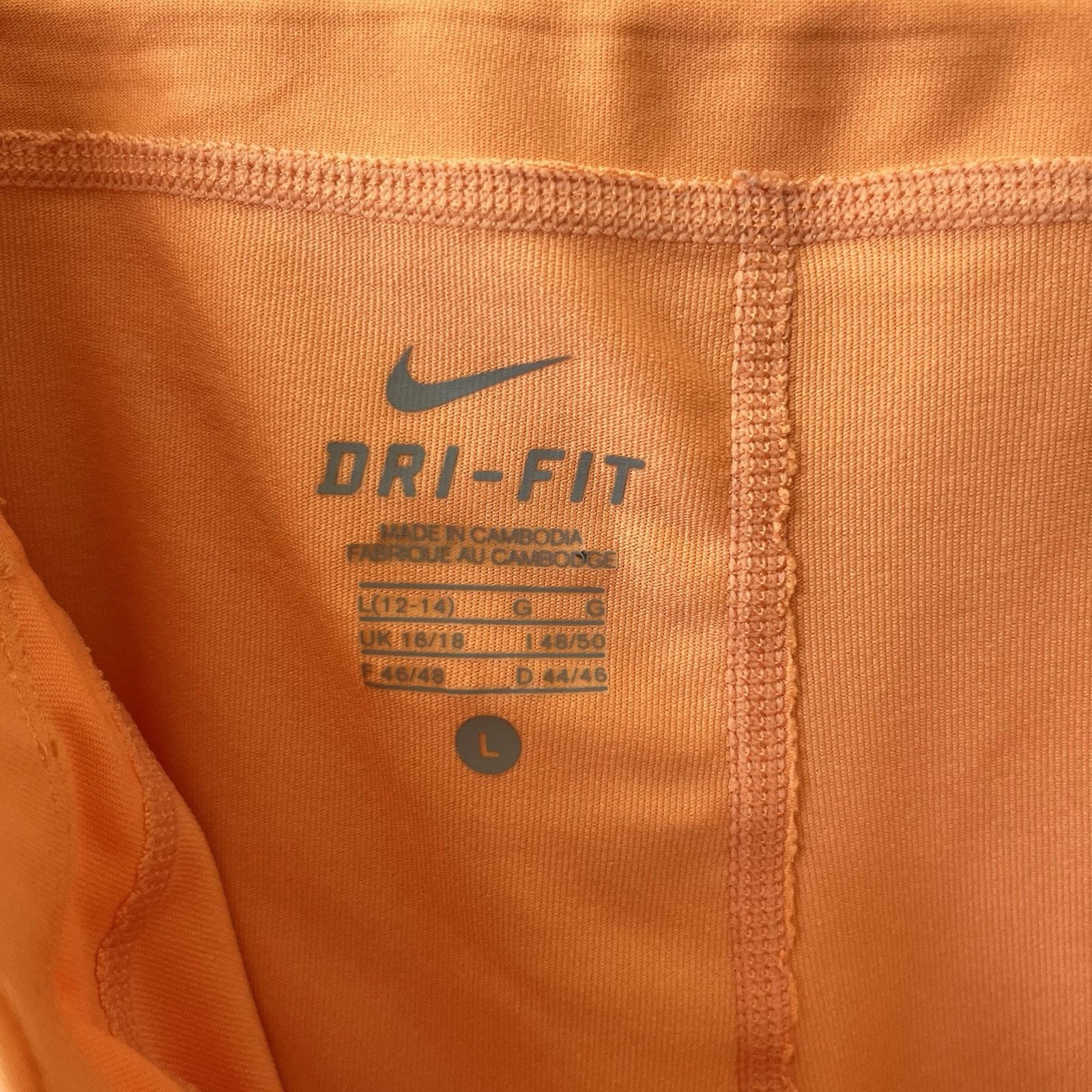 Nike Nike Dri Fit Skirt Skort Women’s Pink Peach Large Size 34" / US 12 / IT 48 - 5 Thumbnail