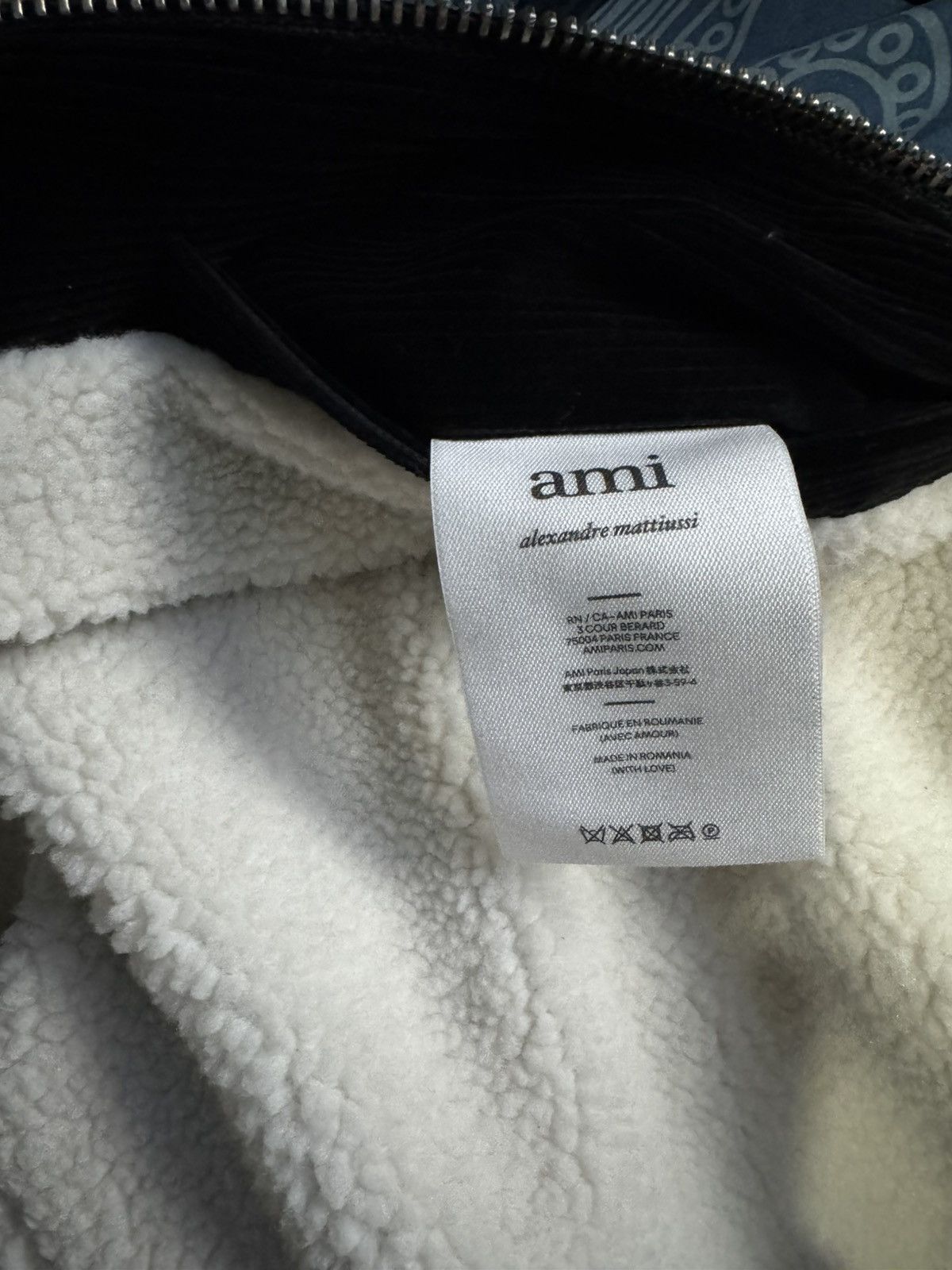 AMI Ami Shearling Corduroy Jacket Size US M / EU 48-50 / 2 - 4 Thumbnail