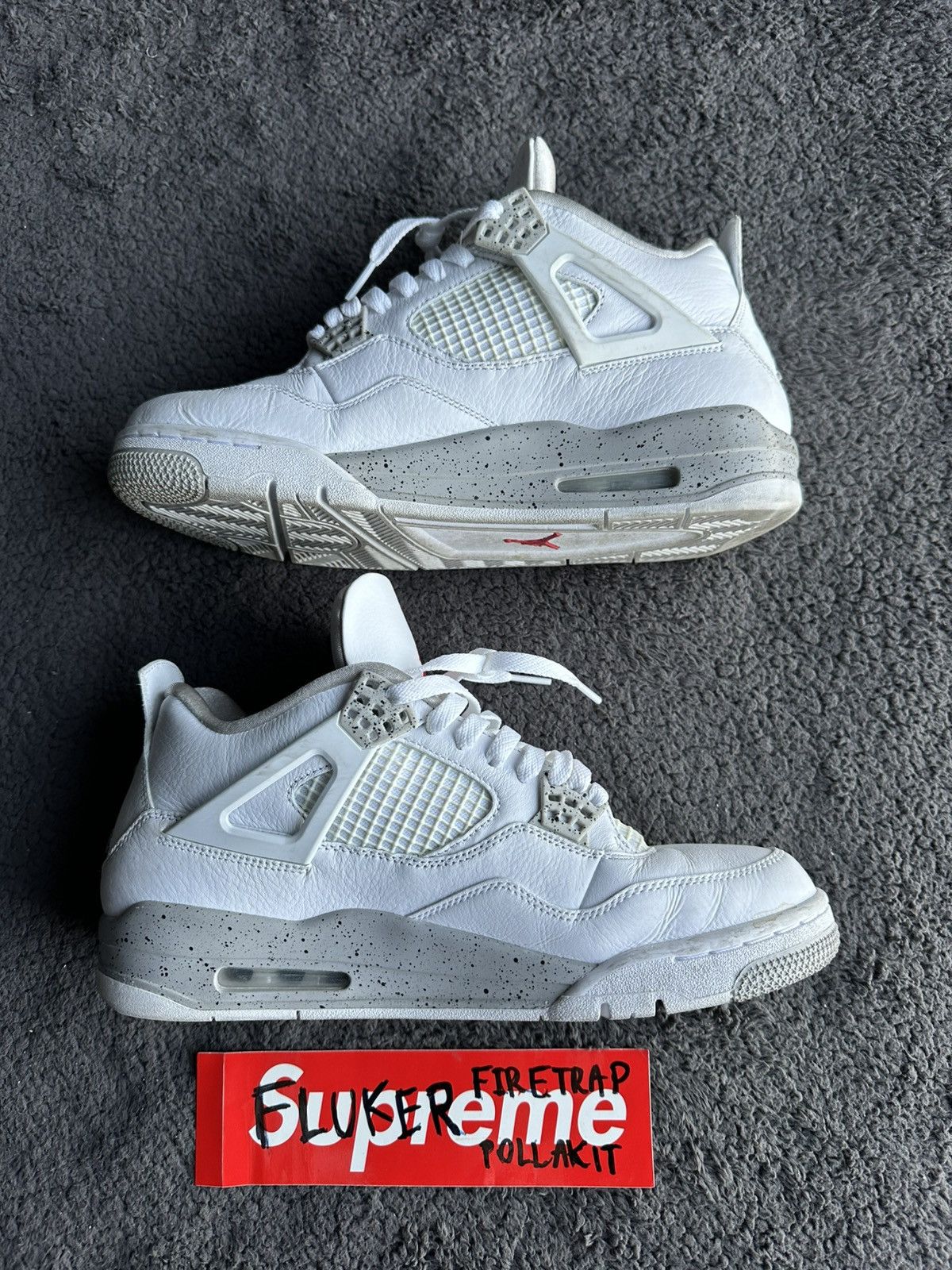 Jordan Brand Air Jordan 4 Retro "White Oreo" size 10US Size US 10 / EU 43 - 4 Thumbnail