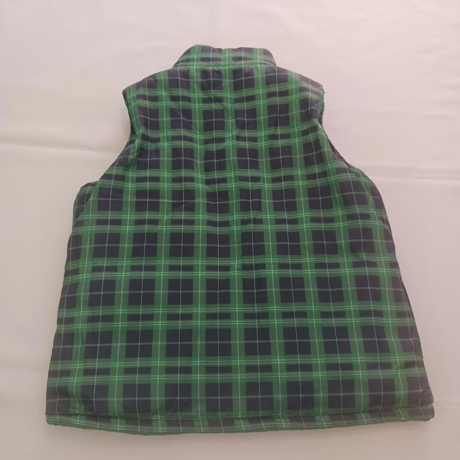 Merona Merona Women Reversible Vest Jacket LARGE Coat Green & Black Size L / US 10 / IT 46 - 4 Thumbnail