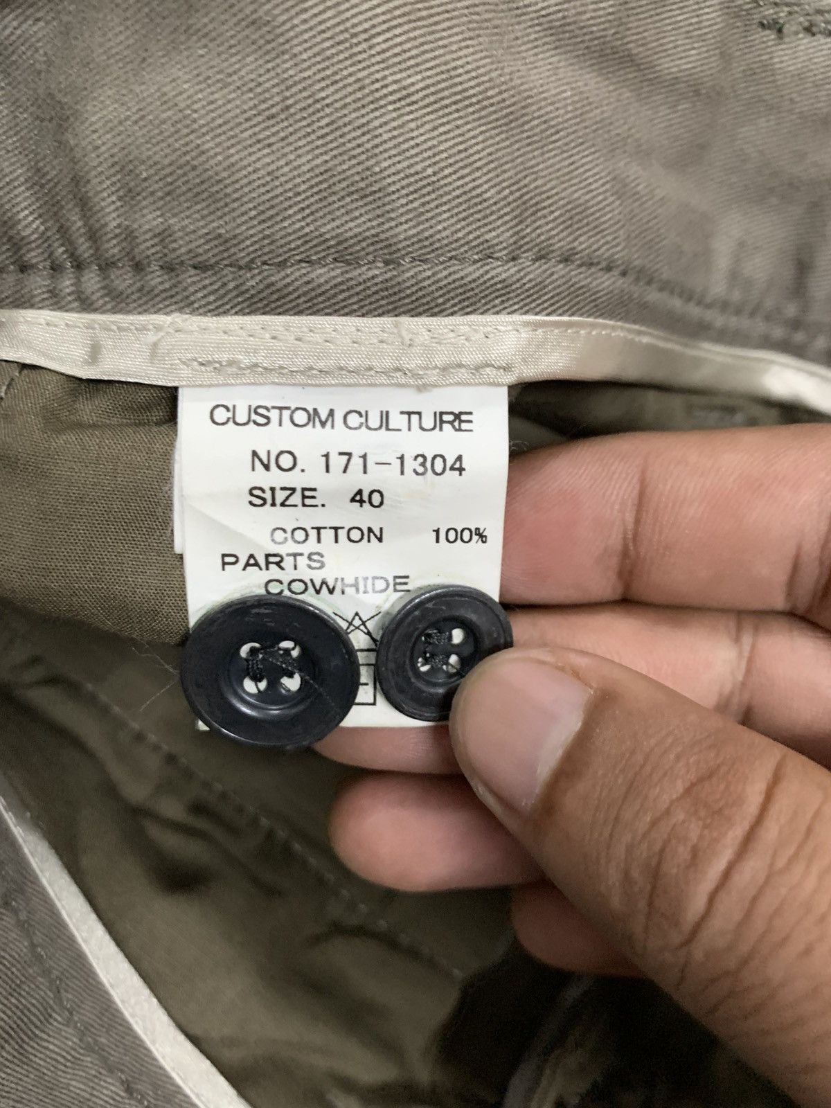 Japanese Brand Custom culture bondage cargo pant Size US 30 / EU 46 - 13 Thumbnail