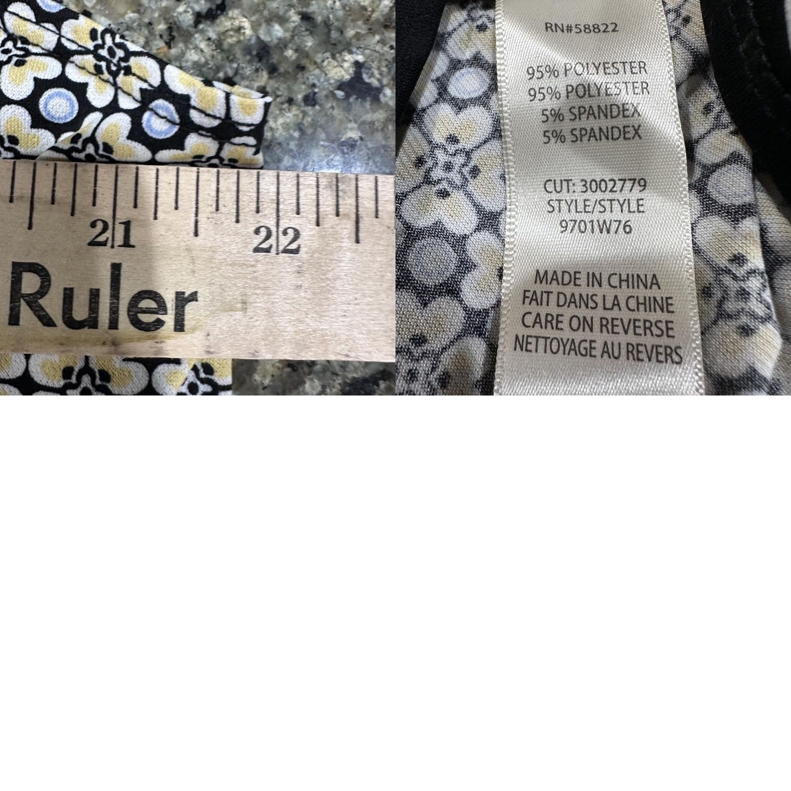 Vintage Max Studio Blouse Womens L Blue Yellow Sleeveless Cowl Neck Bohemian Geometric Stripe Pattern Regular Womens Size L / US 10 / IT 46 - 8 Thumbnail