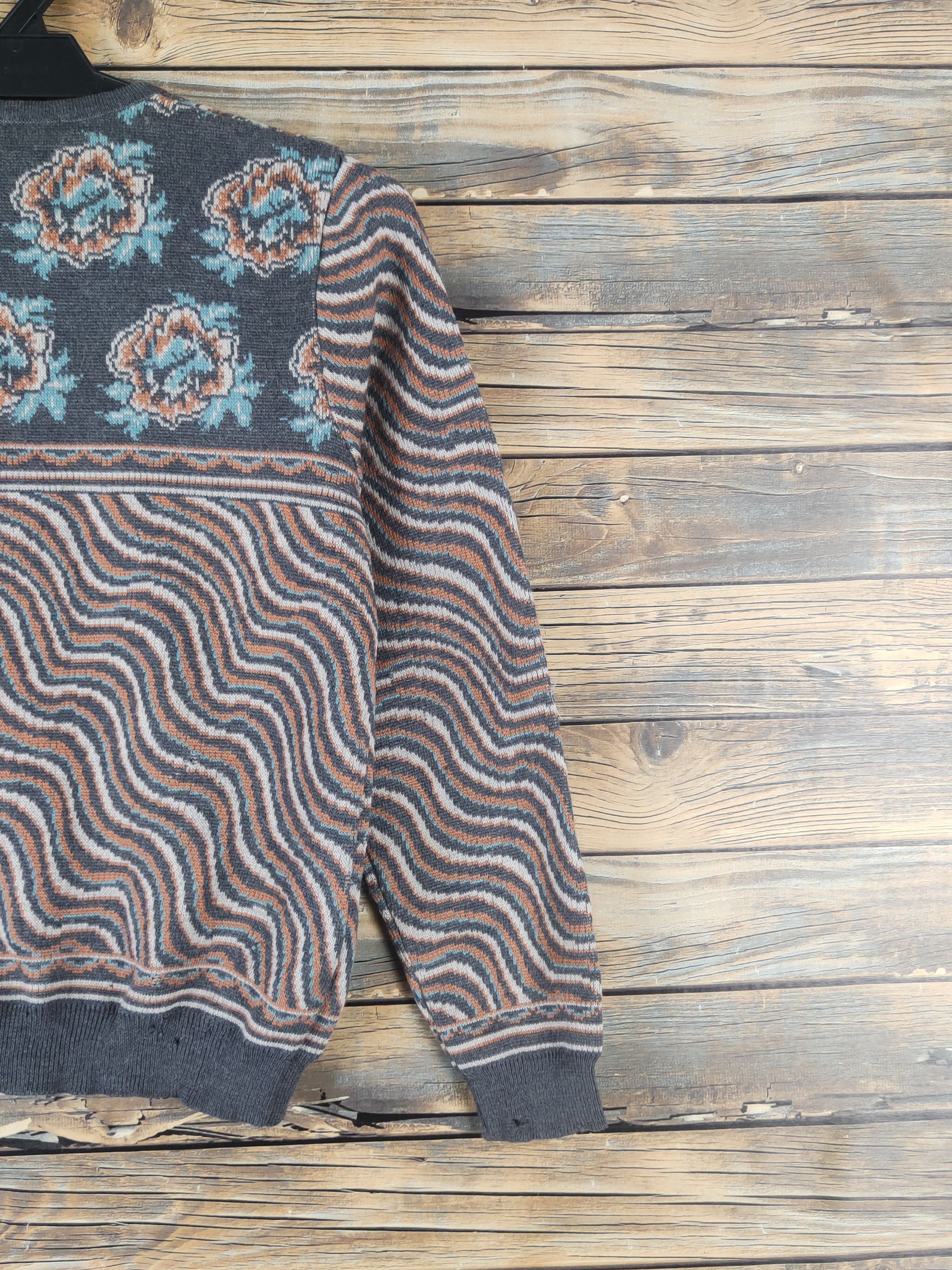 Homespun Knitwear × Japanese Brand Japanese Brand Dark Gray Knitwear Cardigan #W1531 Size S / US 4 / IT 40 - 13 Thumbnail