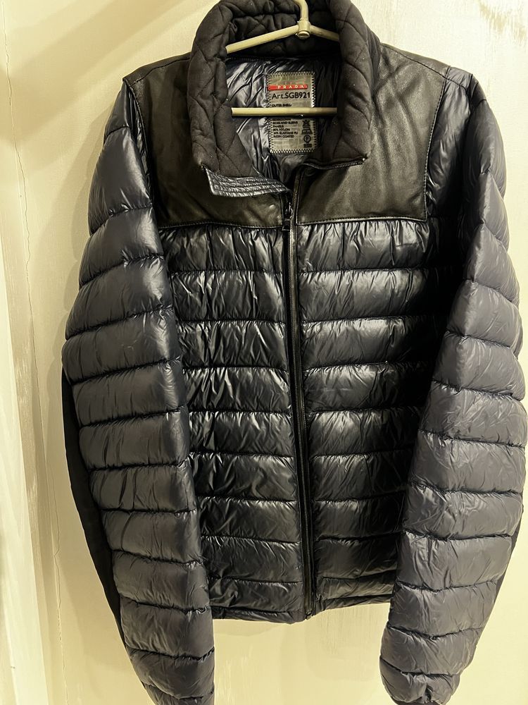 Prada Prada Vintage Puffer Jacket Size US XL / EU 56 / 4 - 1 Thumbnail