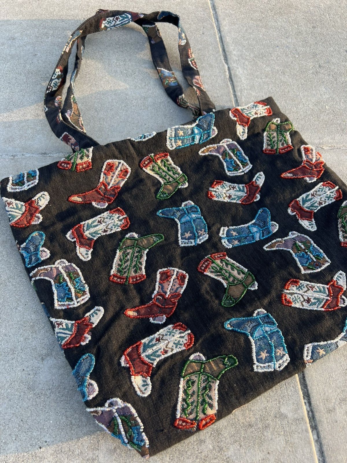Vintage 90’s 2000’s Y2K VTG Vintage Cowboy Boot Western Retro Bag Size ONE SIZE - 2 Thumbnail