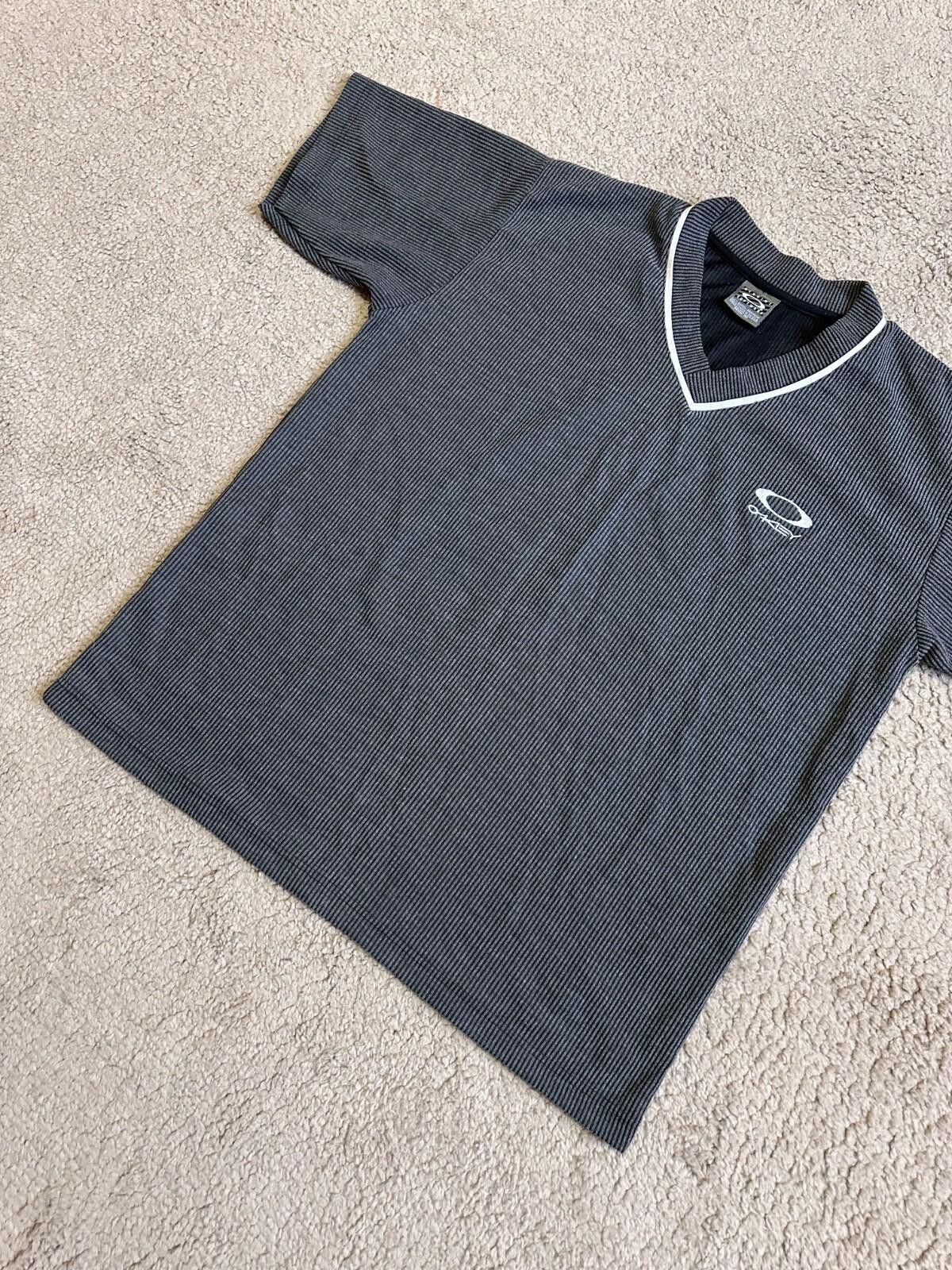 Oakley Oakley Software 2000 Gray Tshirt USA Y2K Size US M / EU 48-50 / 2 - 2 Thumbnail