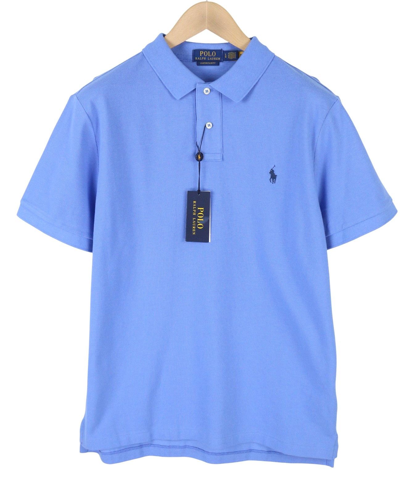 Ralph Lauren CUSTOM SLIM FIT L Blue Embroidered Logo 87900 Size US L / EU 52-54 / 3 - 3 Thumbnail