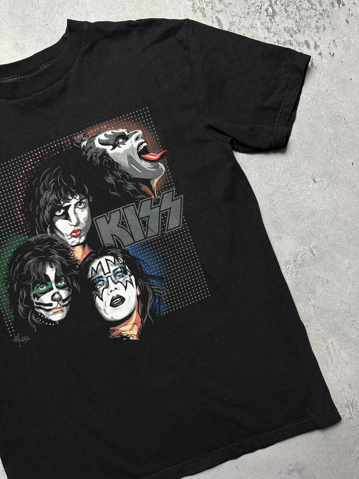 Band Tees Vintage Kiss T-Shirt Rare Band Tees Concert Tee y2k 00s Rock Size US L / EU 52-54 / 3 - 4 Thumbnail