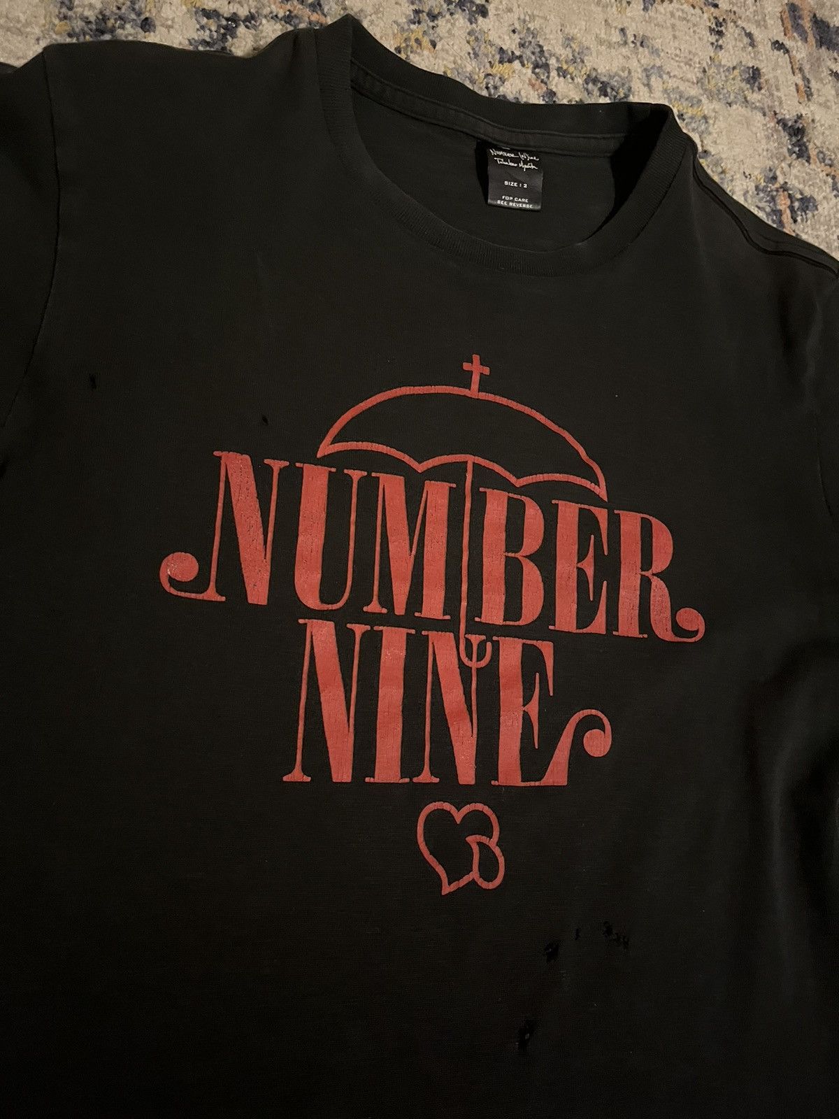 Number (N)ine AW03 Number (N)ine "touch me i'm sick" T shirt Size US S / EU 44-46 / 1 - 3 Thumbnail