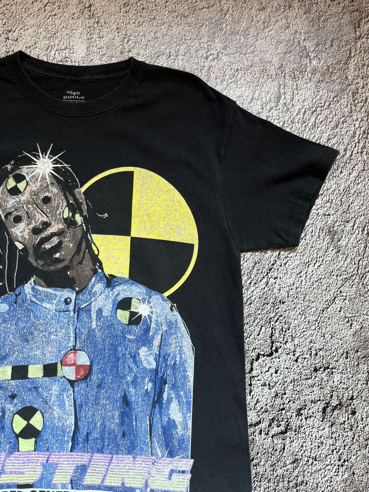 Travis Scott Travis Scott Injured Generation Tour “Testing” T-Shirt Size US S / EU 44-46 / 1 - 4 Thumbnail