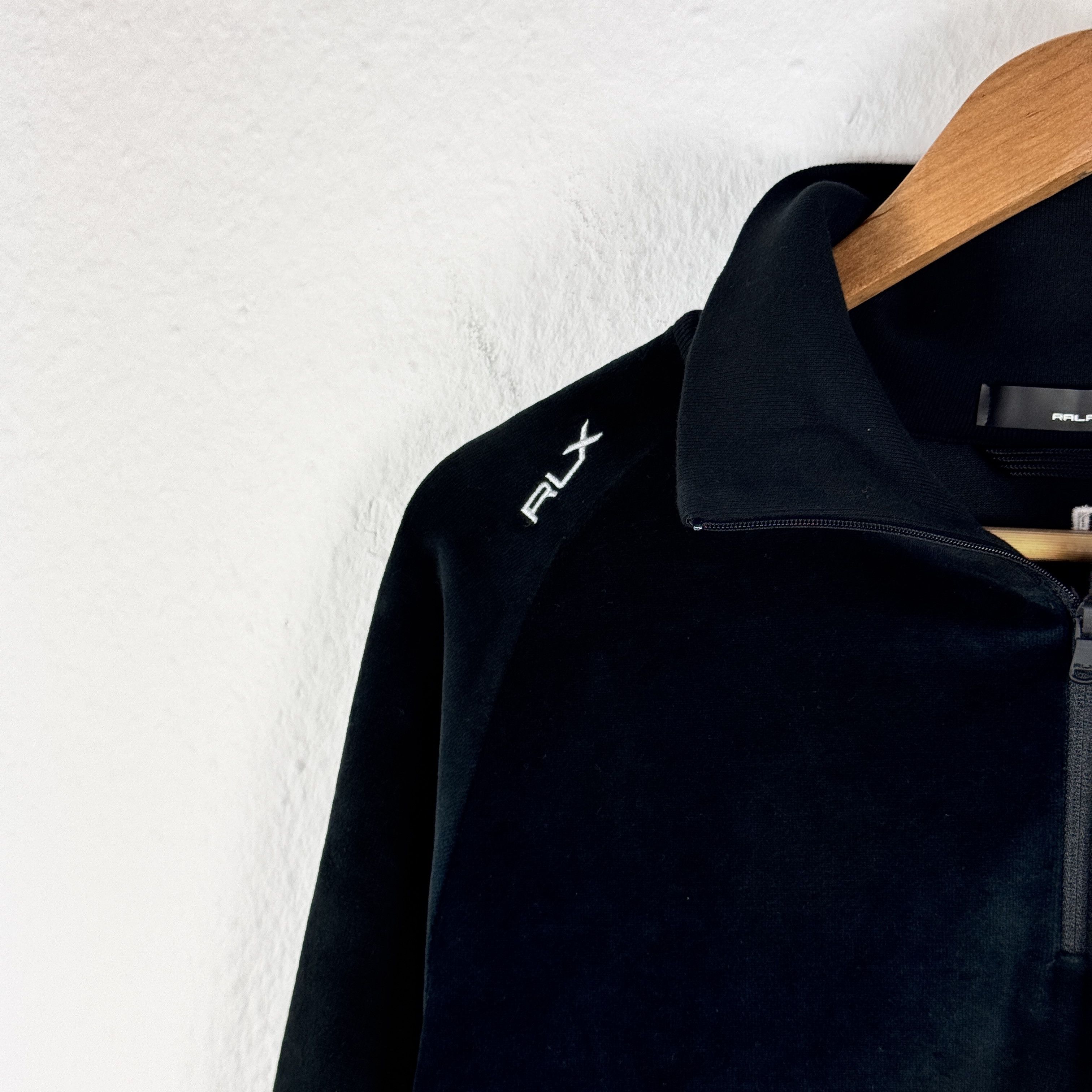 RLX Ralph Lauren Women`s RLX RALPH LAUREN VELOUR QUARTER ZIP PULLOVER SIZE S Size S / US 4 / IT 40 - 7 Thumbnail
