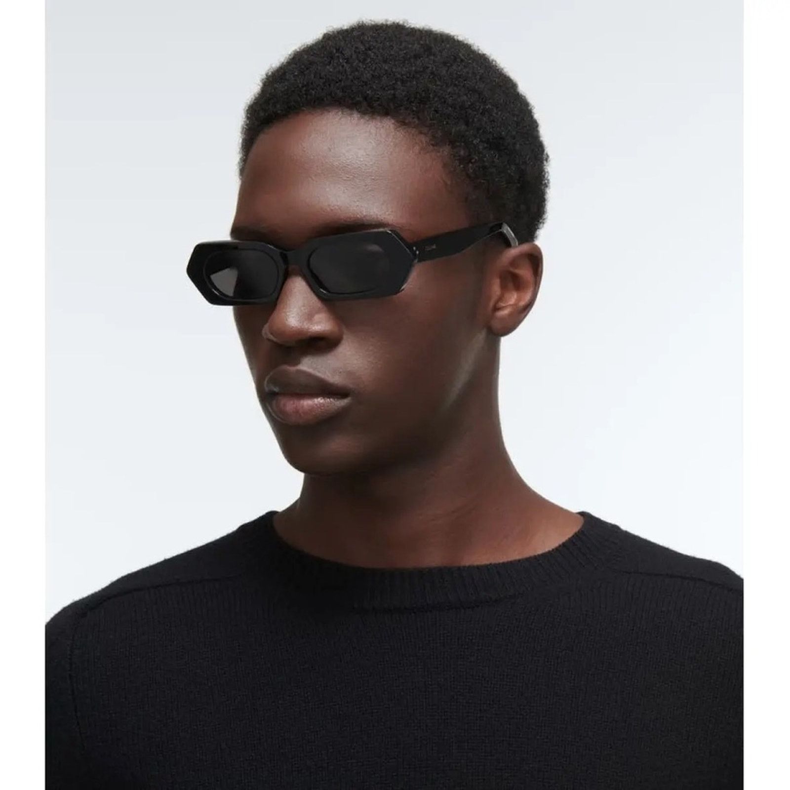Celine CELINE Sunglasses CL40243I 5101A Black Dark Grey Women NEW Size ONE SIZE - 13 Thumbnail