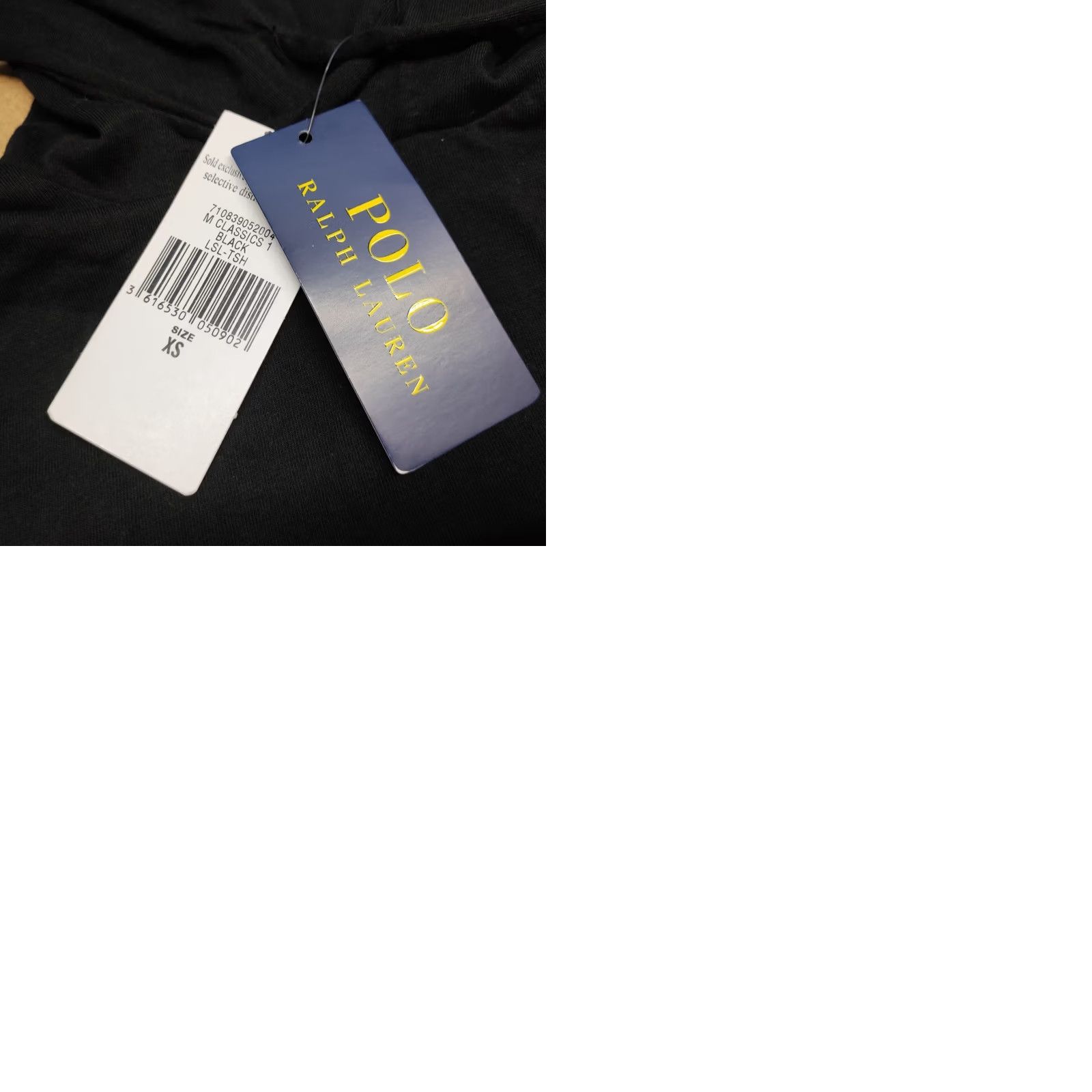 Polo Ralph Lauren Polo Ralph Lauren Mens Hoodie XS Black Hooded Shirt Big Logo Horseman Pony Size US XS / EU 42 / 0 - 10 Thumbnail
