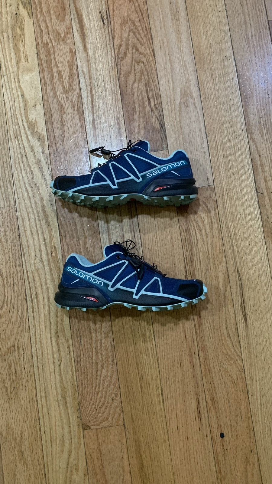 image of Salomon Speed Cross 4 Shoes in Blue, Men's (Size 9)