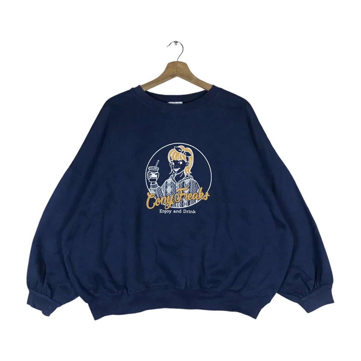 Vintage Vintage apres jour Pullover Jumper Sweatshirt Size US XXL / EU 58 / 5 - 1 Thumbnail