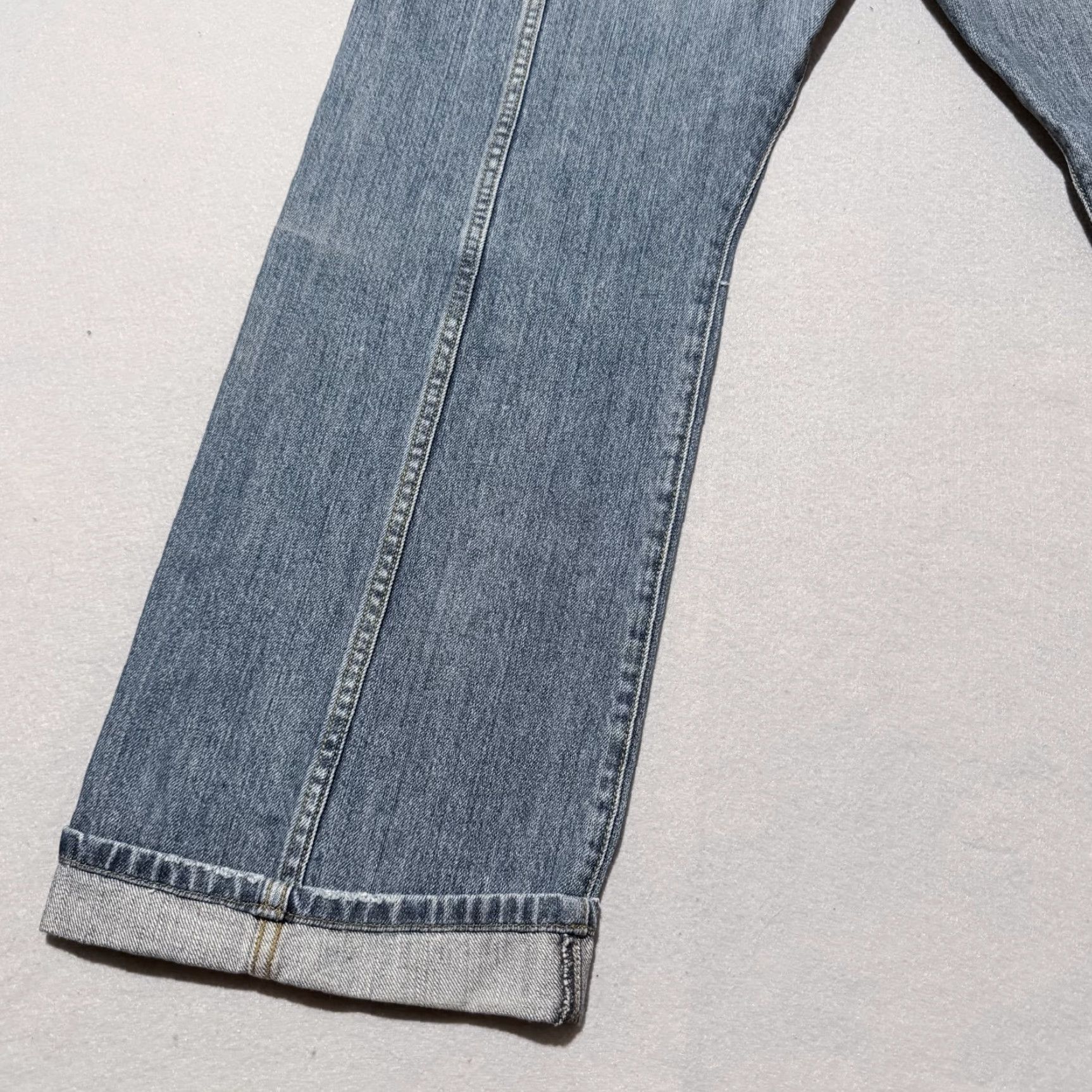 Armani Exchange Armani Exchange Jeans Men's Blue Patchwork Carpenter Pockets Zip Fly - 36 Size US 36 / EU 52 - 7 Thumbnail
