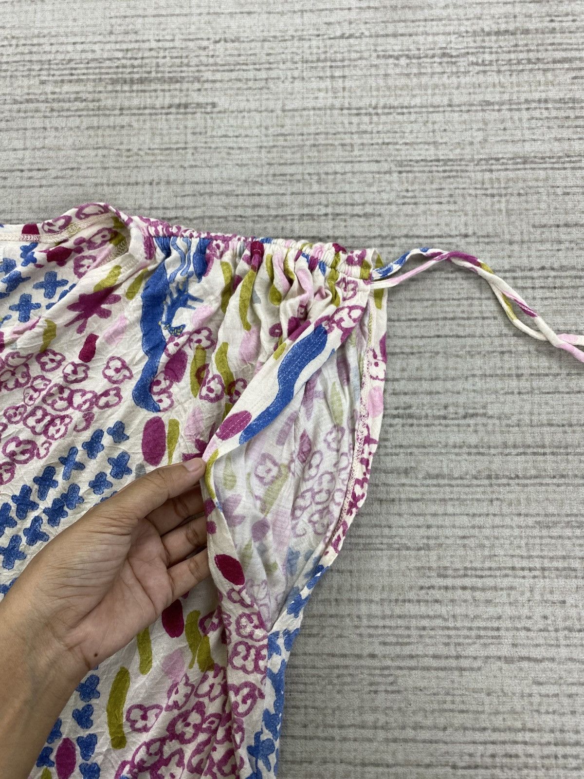 Issey Miyake × Tsumori Chisato × Vintage Tsumori Chisato By Issey Miyake Floral Axolotl Wolf Dress Size XXL / US 16-18 / IT 52-54 - 7 Thumbnail