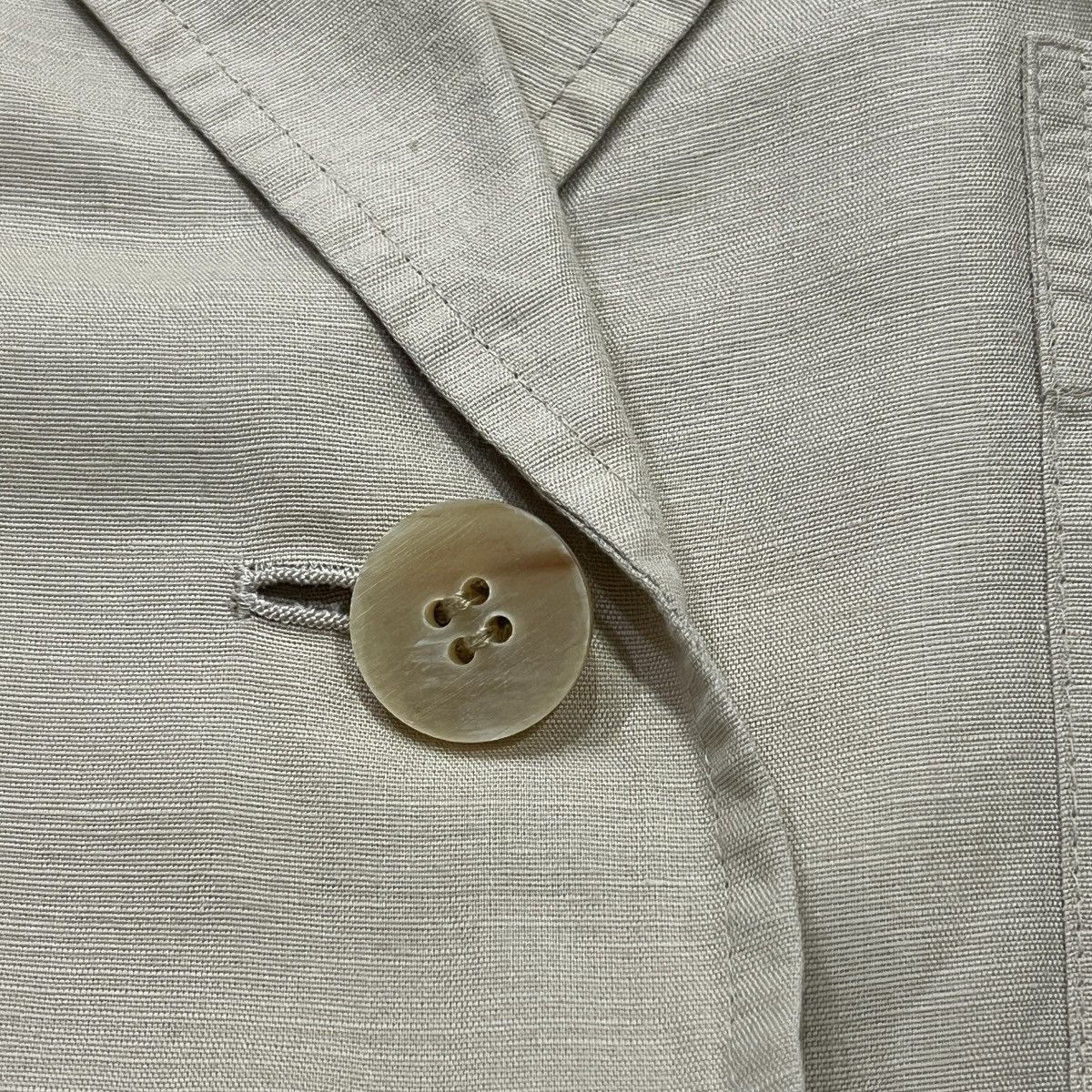 Issey Miyake ISSEY MIYAKE 1996SS Linen Workwear Lab Coat Size US M / EU 48-50 / 2 - 3 Thumbnail