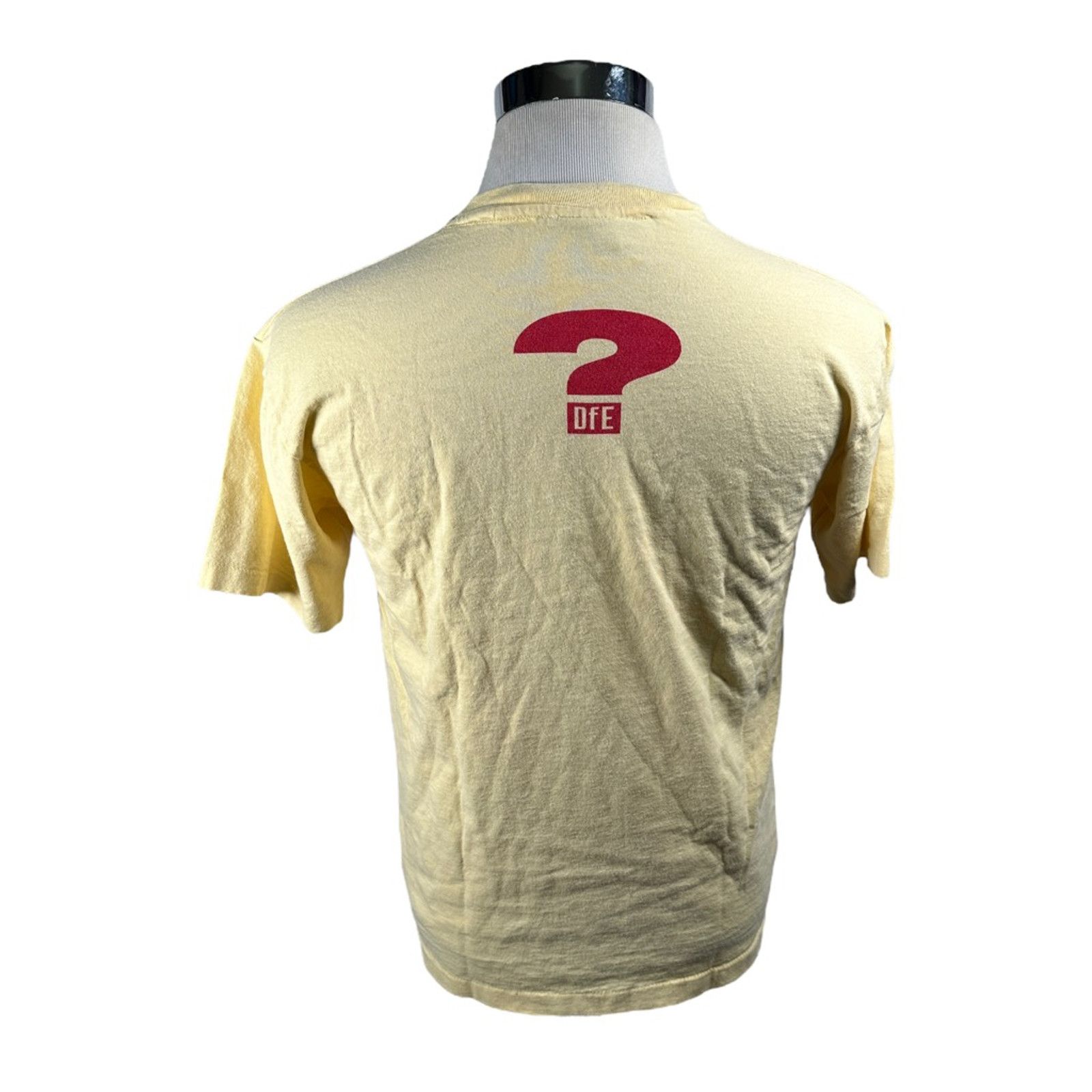 The Unbranded Brand Vintage DFE T-Shirt Yellow Major Mood Swing Progress USA M Size US M / EU 48-50 / 2 - 2 Thumbnail