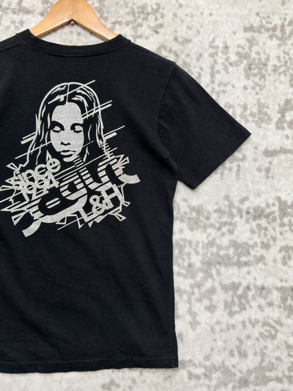 Hysteric Glamour Vintage X-Girl Silver Girl Art graphic tee Size US XS / EU 42 / 0 - 7 Thumbnail