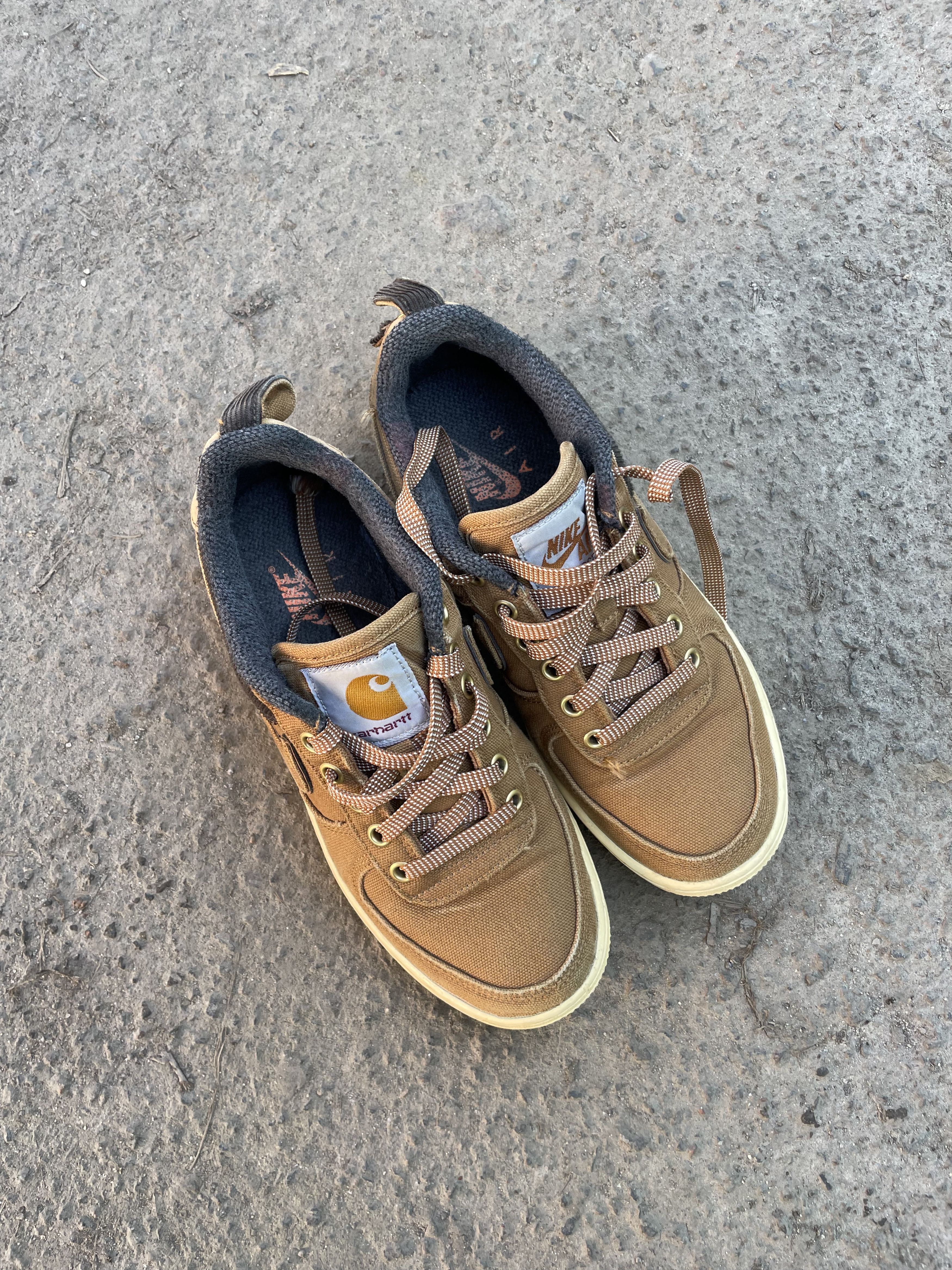 Carhartt Wip × Nike Nike Air Force x Carhartt US 6 Size US 6 / IT 36 - 3 Thumbnail