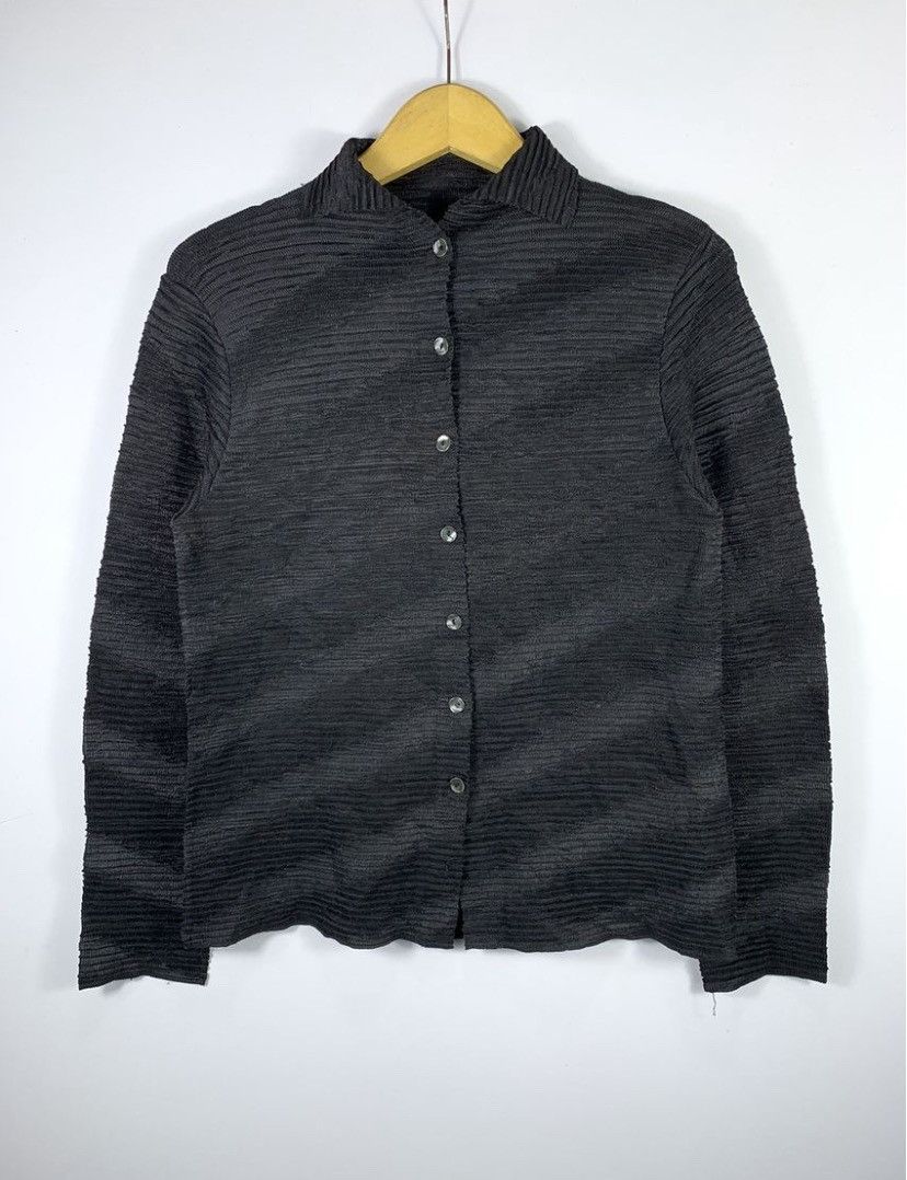 Japanese Brand Japanese Pleated Long sleeve issey style Size US M / EU 48-50 / 2 - 2 Thumbnail