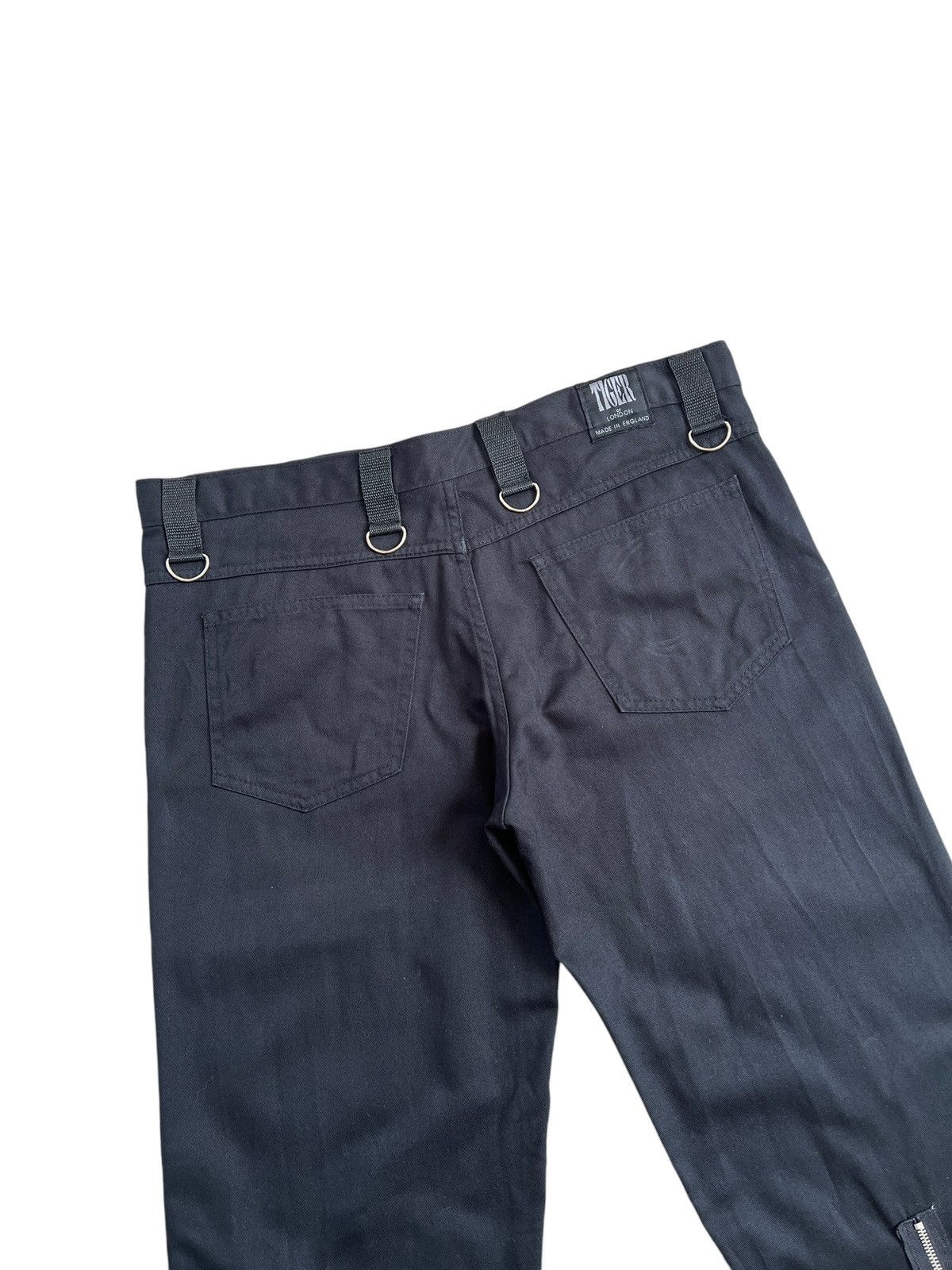 Le Grande Bleu (L.G.B.) × Seditionaries 1990 Tiger Of London 🏴󠁧󠁢󠁥󠁮󠁧󠁿 Bondage Pants Size US 36 / EU 52 - 8 Thumbnail