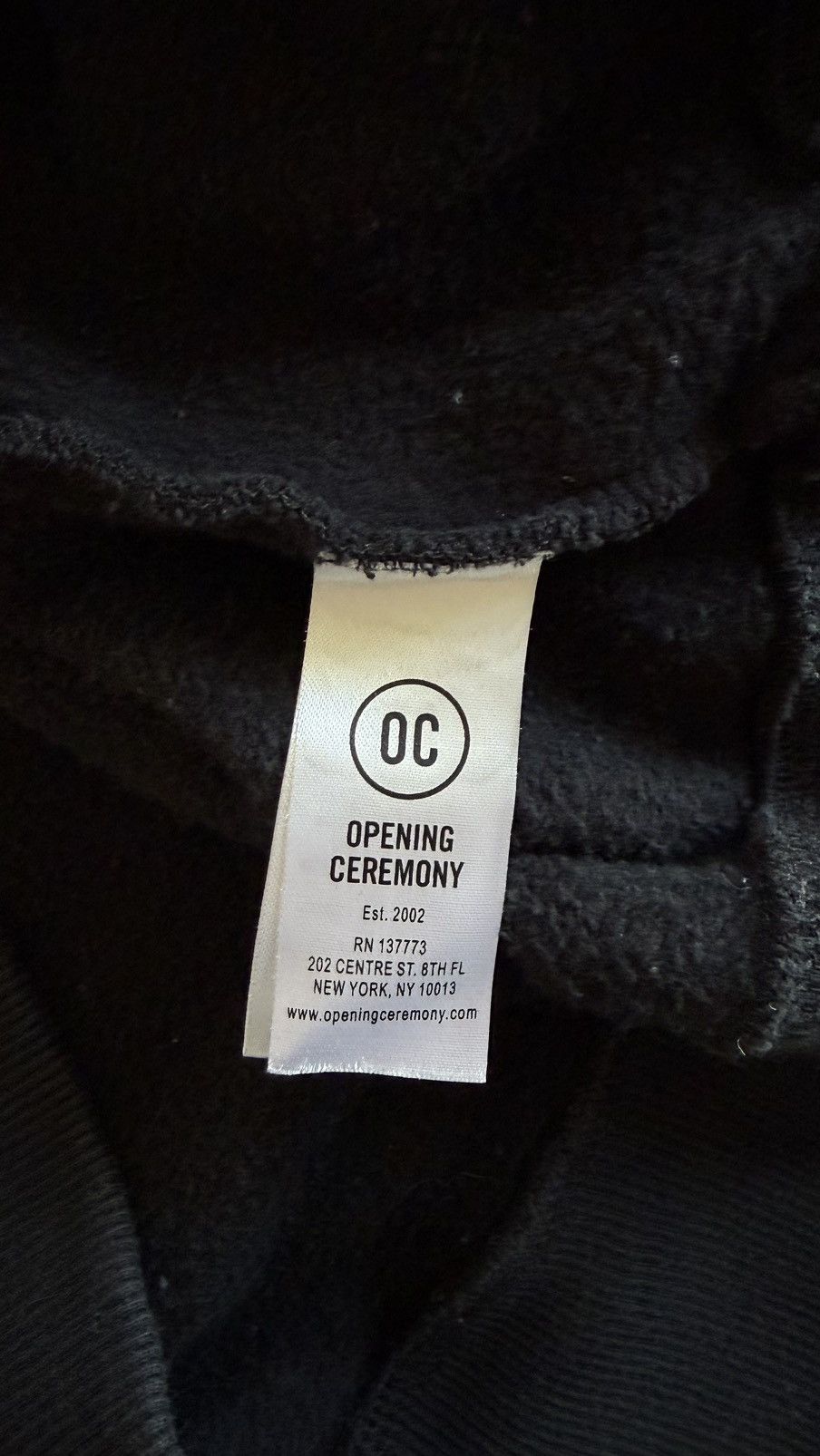 Opening Ceremony Opening Ceremony Logo Hoodie Black Size L Size US L / EU 52-54 / 3 - 5 Thumbnail