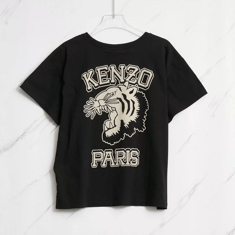 Kenzo KENZO Lady tiger head print round neck T-shirt Size S / US 4 / IT 40 - 4 Thumbnail