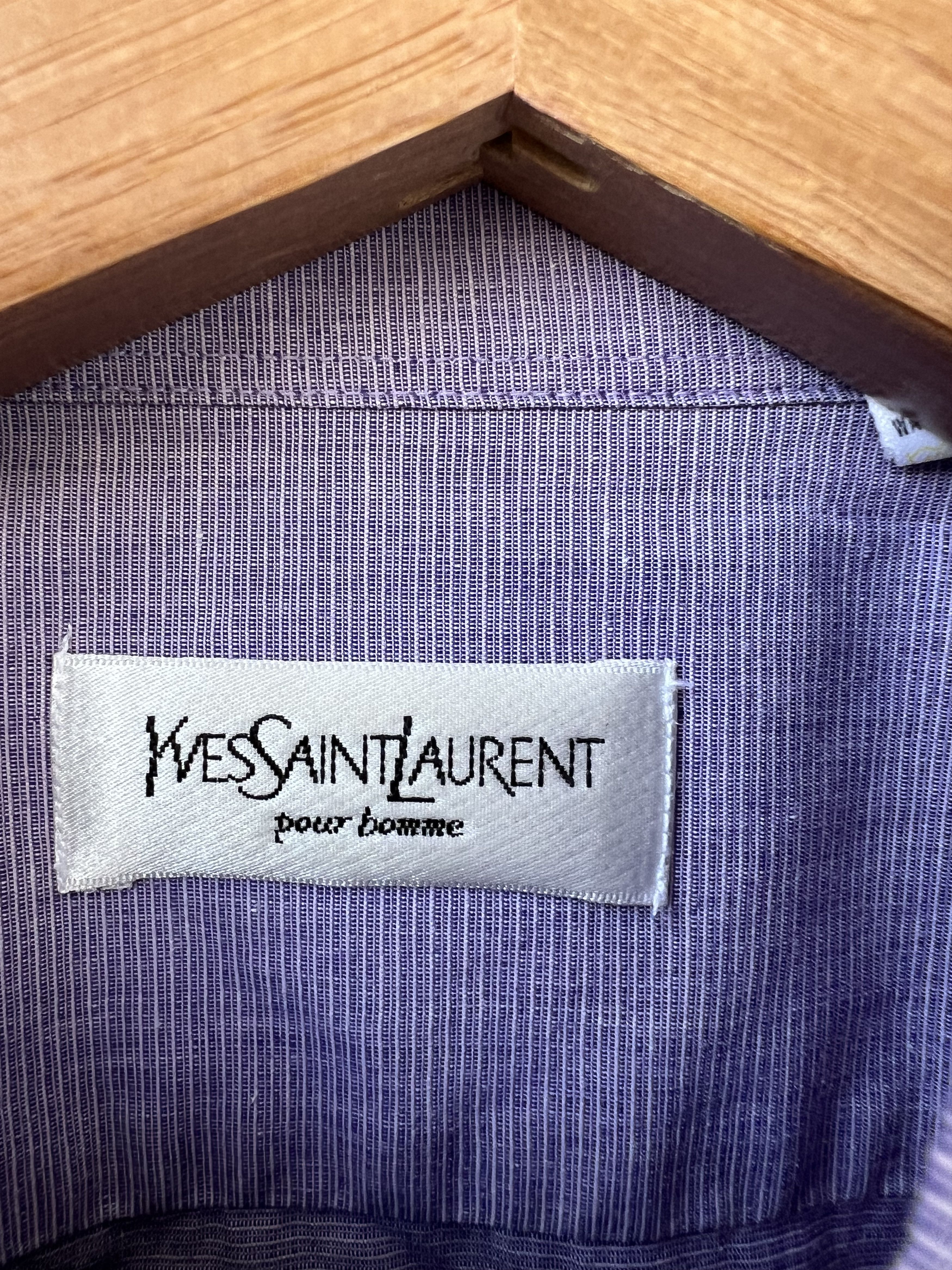 Saint Laurent Paris × Yves Saint Laurent Yves Saint Laurent Shirt 17 Size US L / EU 52-54 / 3 - 3 Thumbnail
