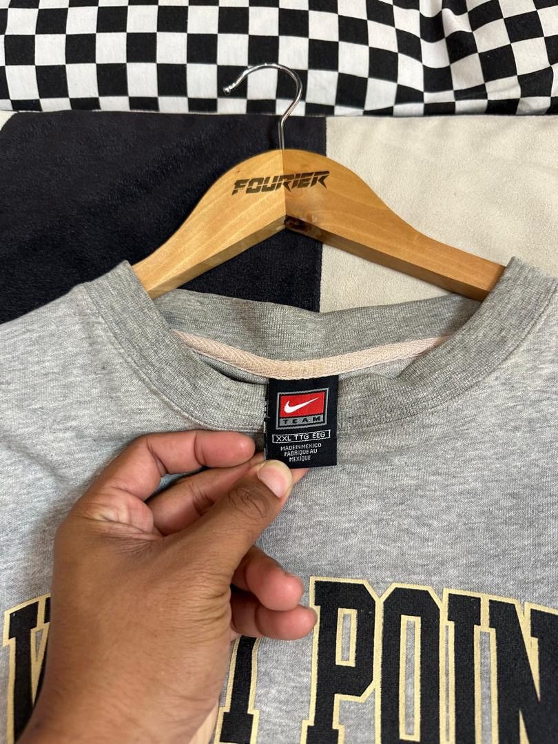 Nike × Vintage VINTAGE NIKE CENTER WEST POINT SPELLOUT Size US XXL / EU 58 / 5 - 5 Thumbnail