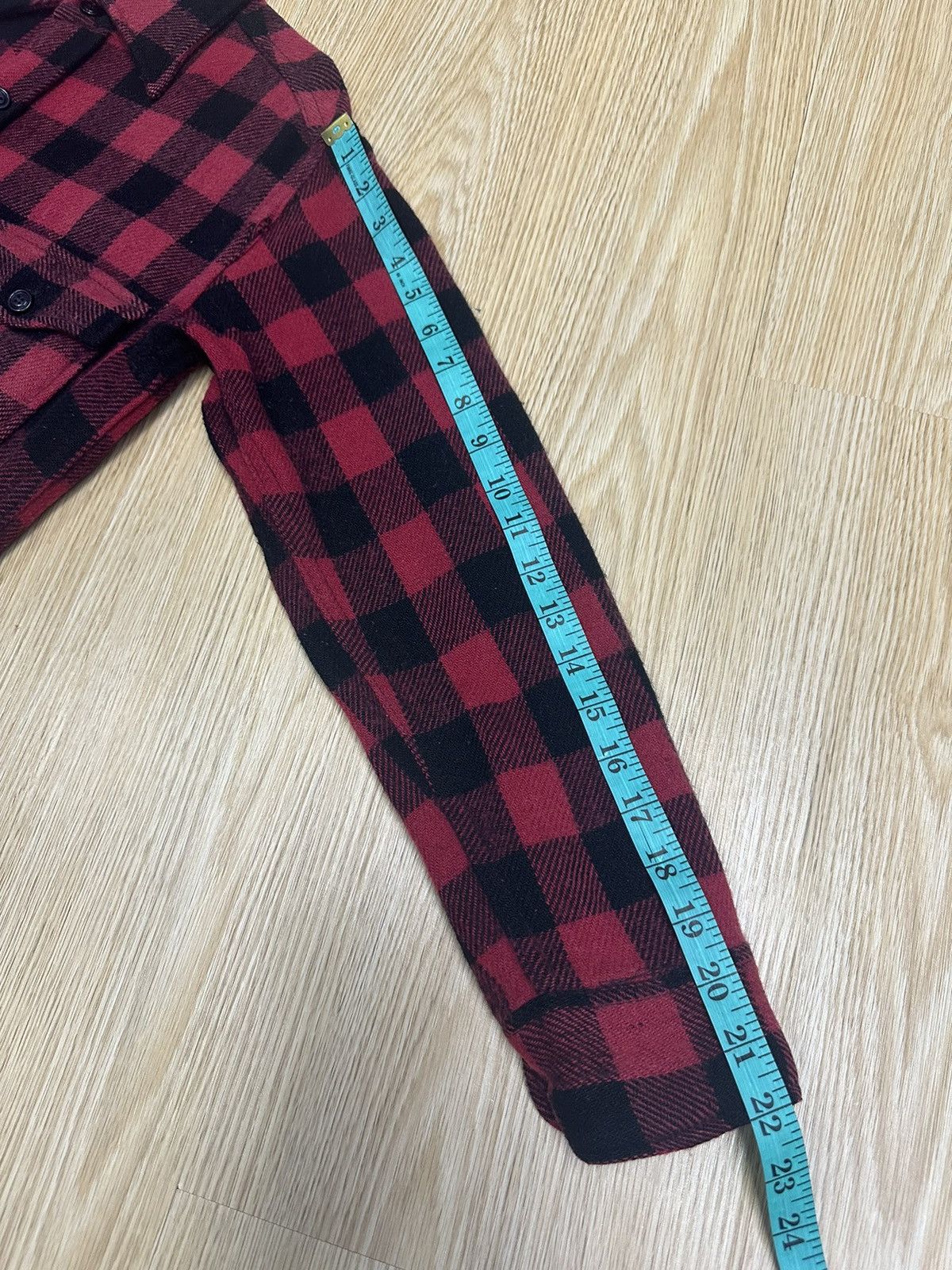 Vintage Vintage Wrangler Wool Flannel Shirt A467 Size US S / EU 44-46 / 1 - 6 Thumbnail