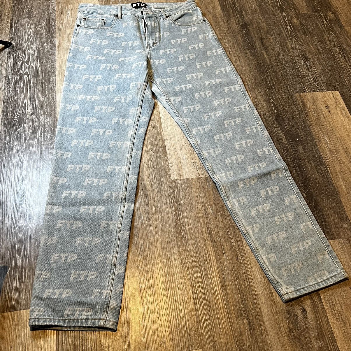 Fuck The Population Fuck The Population Allover Denim pant Jeans Size US 32 / EU 48 - 11 Thumbnail
