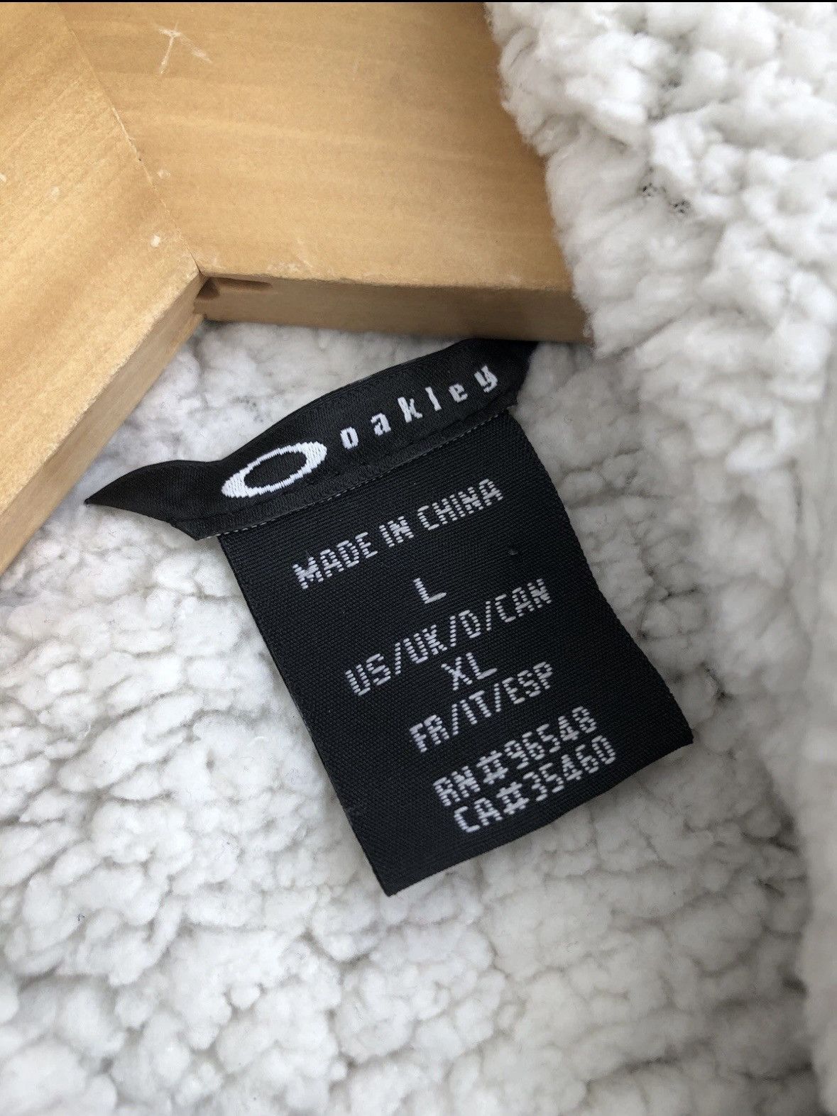 Oakley OAKLEY Hype Sherpa Zip Hoodie Streetwear Outdoor Gorpcore Size L / US 10 / IT 46 - 7 Thumbnail