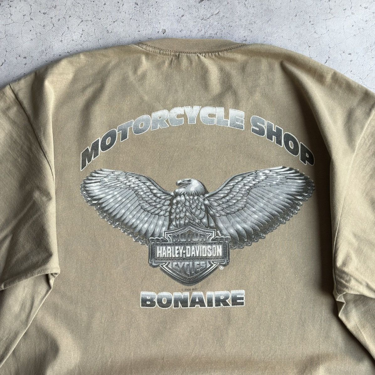Harley Davidson Vintage 2005 Harley Davidson Motorcycles Eagle Tee Size US XL / EU 56 / 4 - 6 Thumbnail