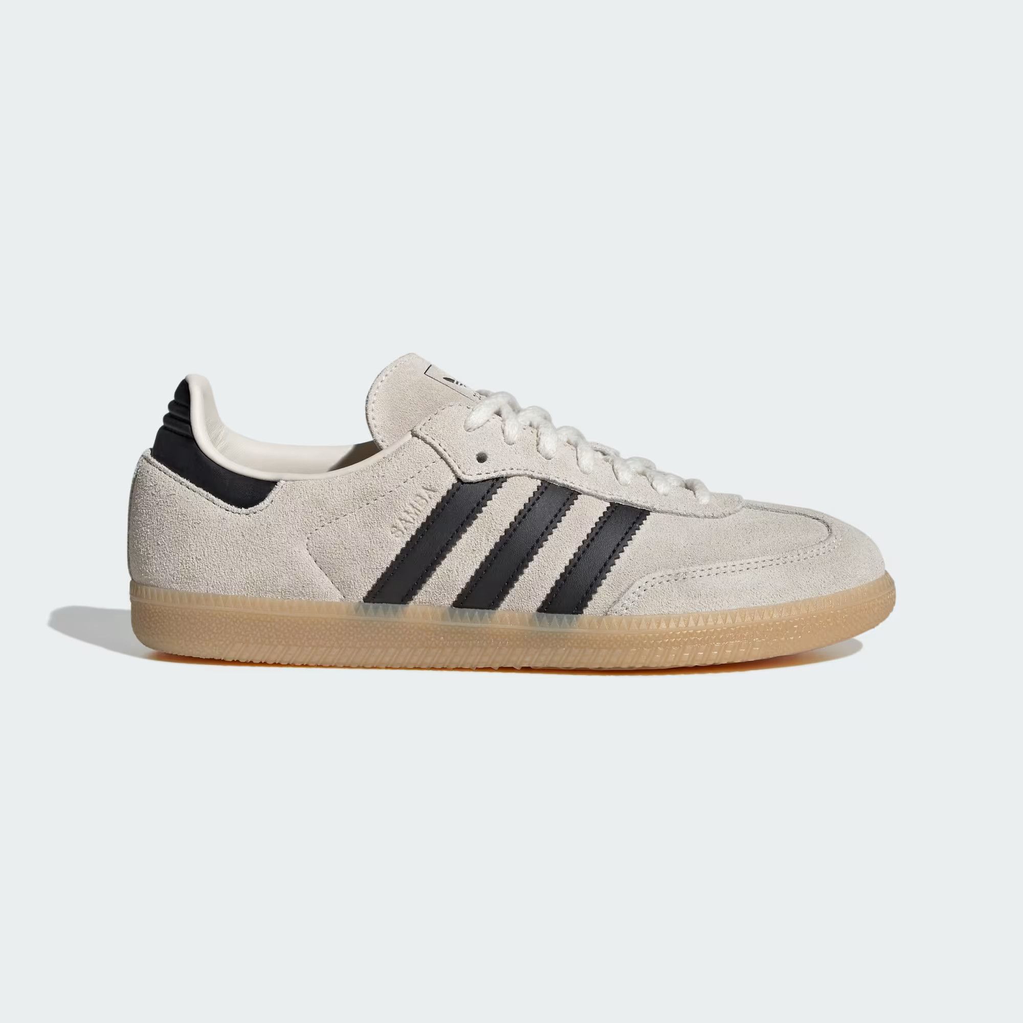 Adidas o1mle0426 Unisex Samba Low-Top Sneakers in Chalk White/Black Size US 7 / EU 40 - 1 Thumbnail