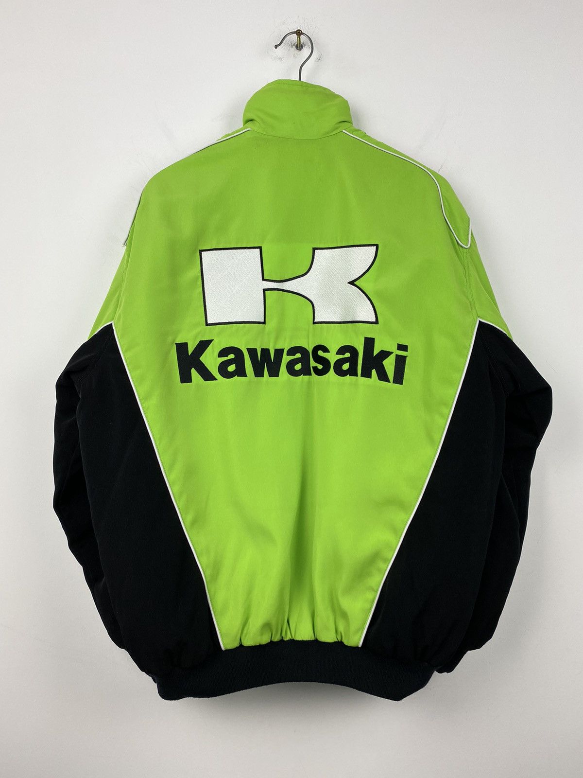 Vintage Vintage Kawasaki Racing Jacket Honda BMW Subaru Y2K Size US L / EU 52-54 / 3 - 11 Thumbnail