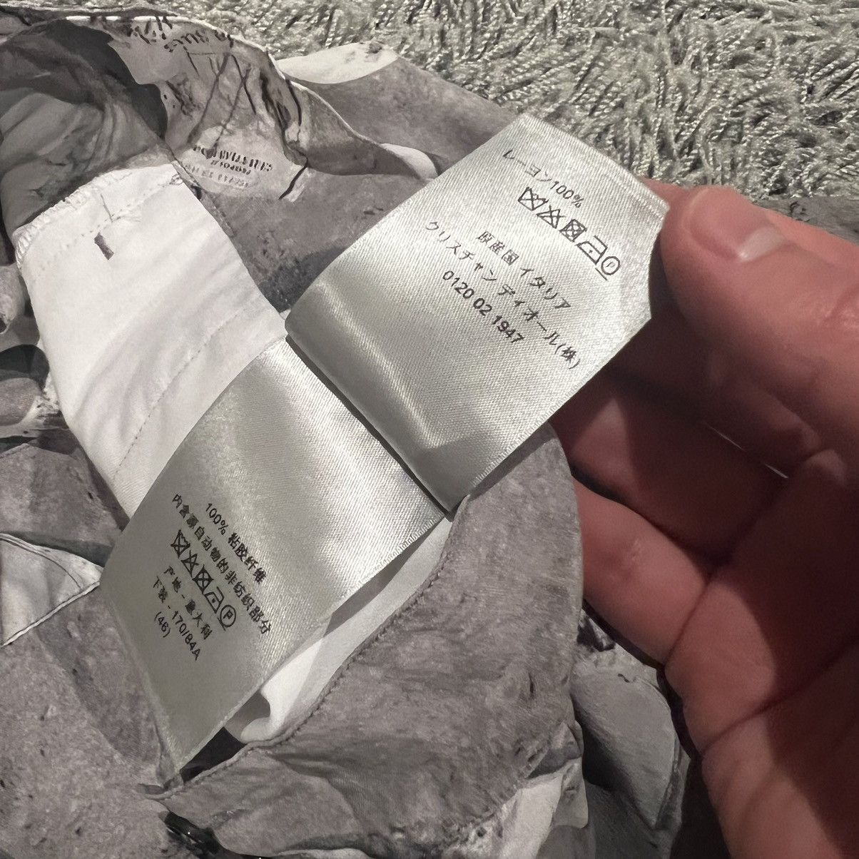Daniel Arsham × Dior Christian Dior x Arsham shorts logo CD silk size bermuda 46 Size US 30 / EU 46 - 7 Thumbnail
