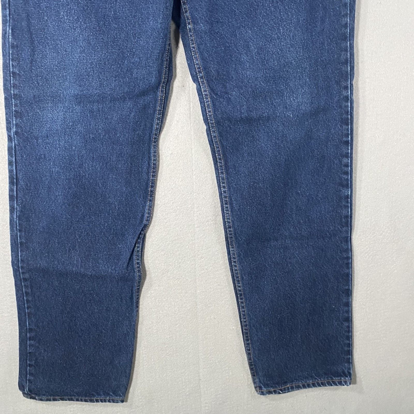 Levi's Vtg Levis 550 Relaxed Fit Denim Blue Jeans USA Mens 36x36 Size US 36 / EU 52 - 4 Thumbnail